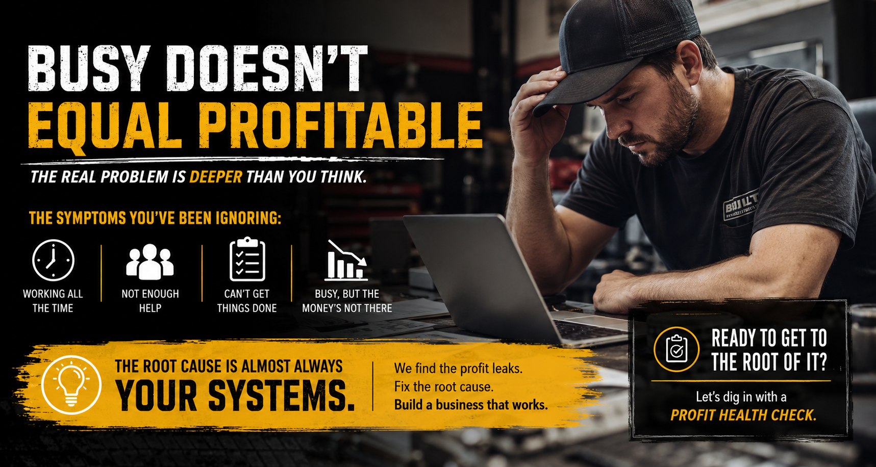 If You’re Exhausted and Broke, Your Systems Are Broken