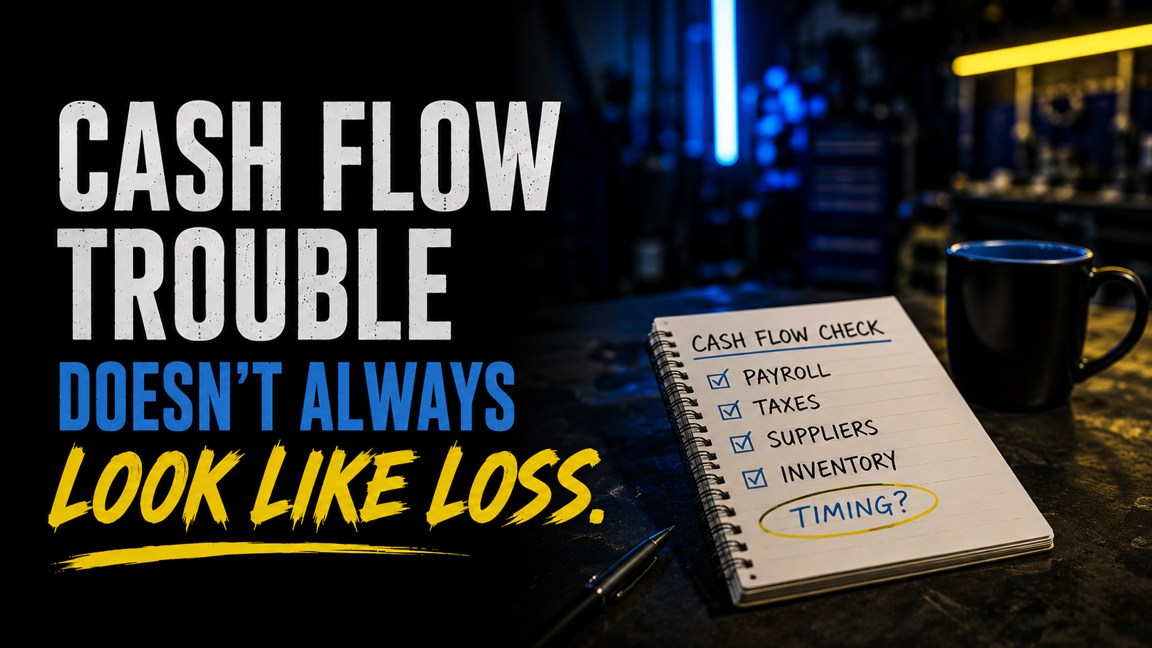The Weirdest Sign Your Business Is Running Out of Cash (Even When Revenue Looks Fine)