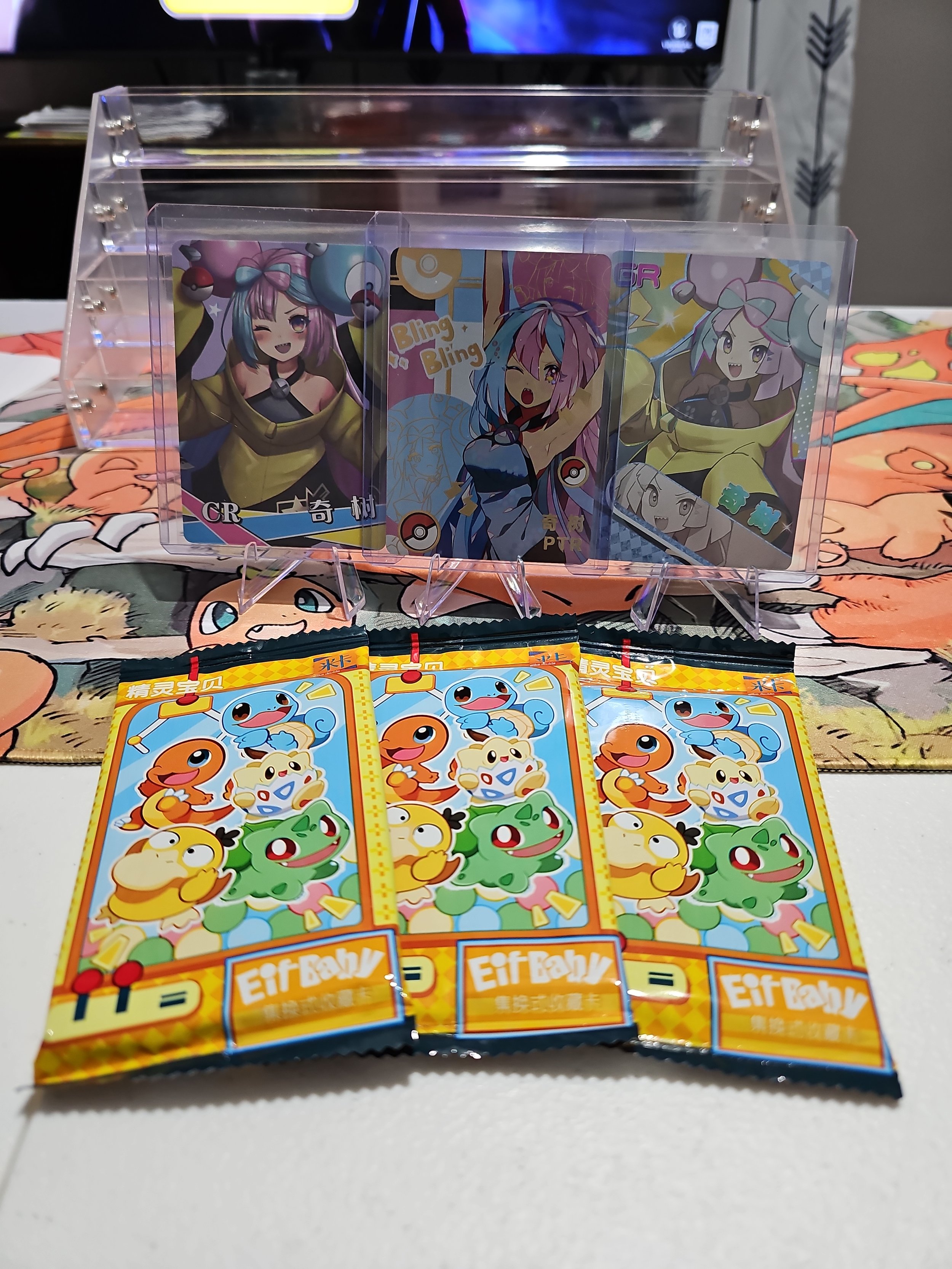 Claw Machine pokemon packs