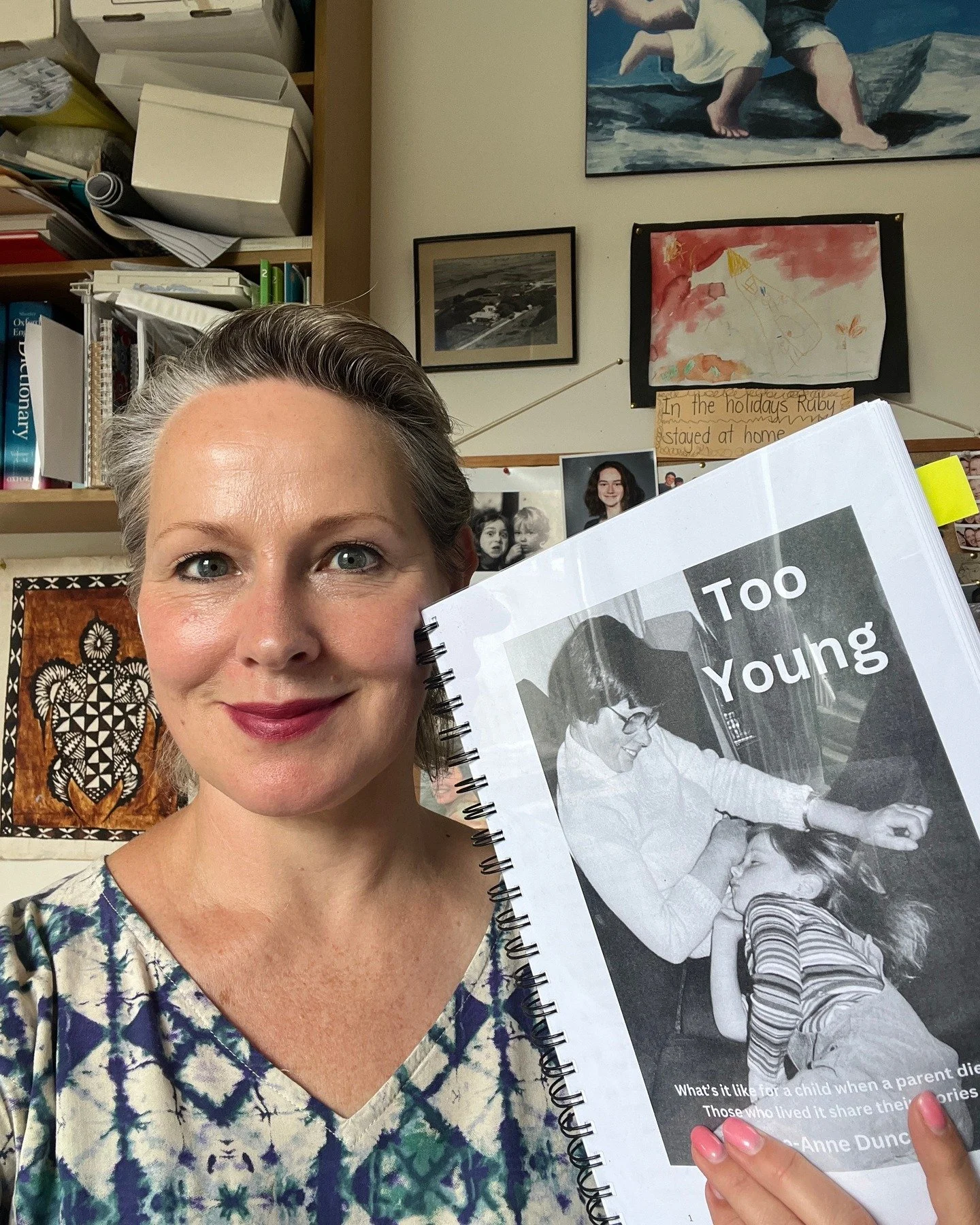 Today, December 19, feels like a big day. I have just pressed 'send' on an email containing my (far too long) manuscript to the publisher - an action that falls on the 44th anniversary of my mother's death. This book would never have been written wit