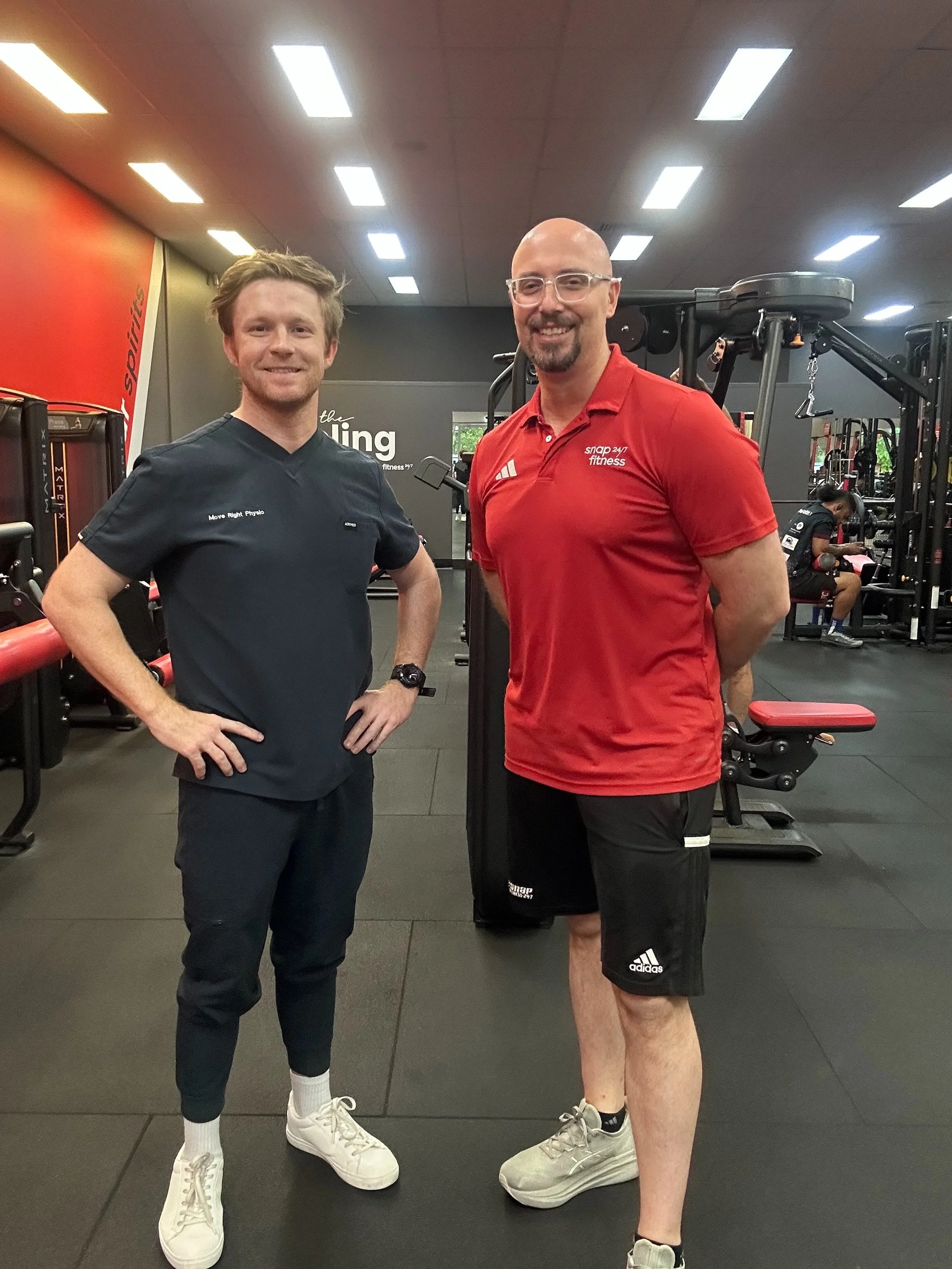 We&rsquo;re excited to be partnering with Snap Fitness North Lakes 💪🏽

Whether you&rsquo;re returning from injury, starting your fitness journey, or wanting support training safely and effectively, our team at Move Right Physio can help guide the t