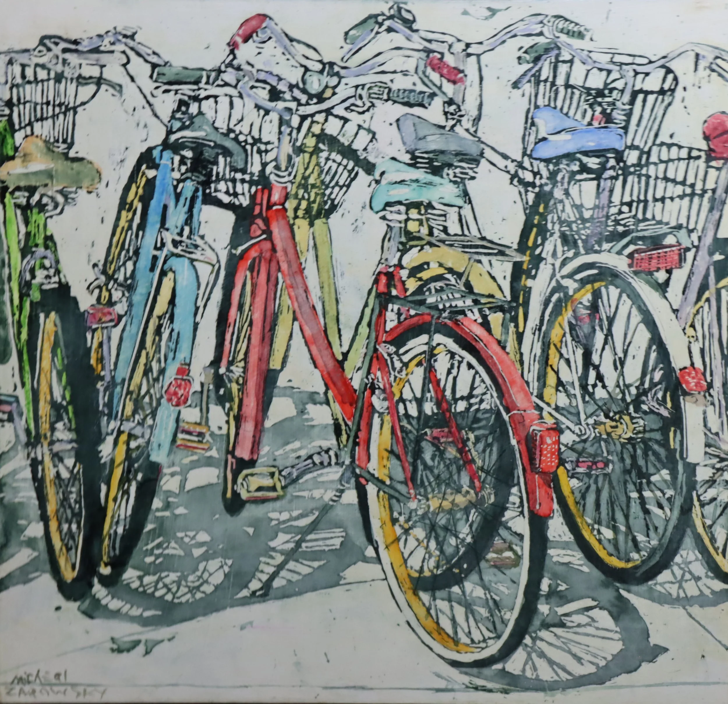 Michael Zarowsky.
Untitled, n.d.
mixed media
16" x 16"