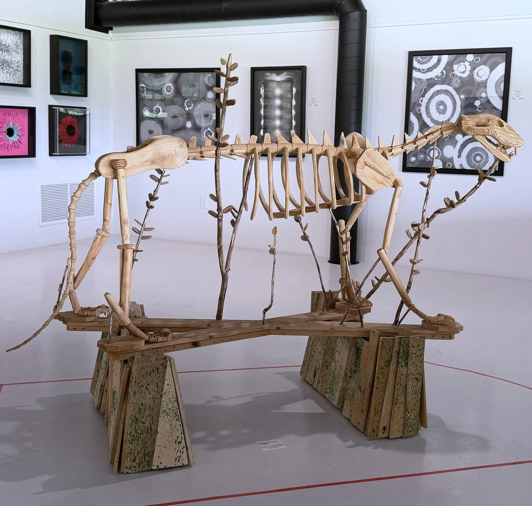 Robert Royal.
Pallet Wood Tiger, 2024
reclaimed wood.
78" x 34" x 44"
$2,000