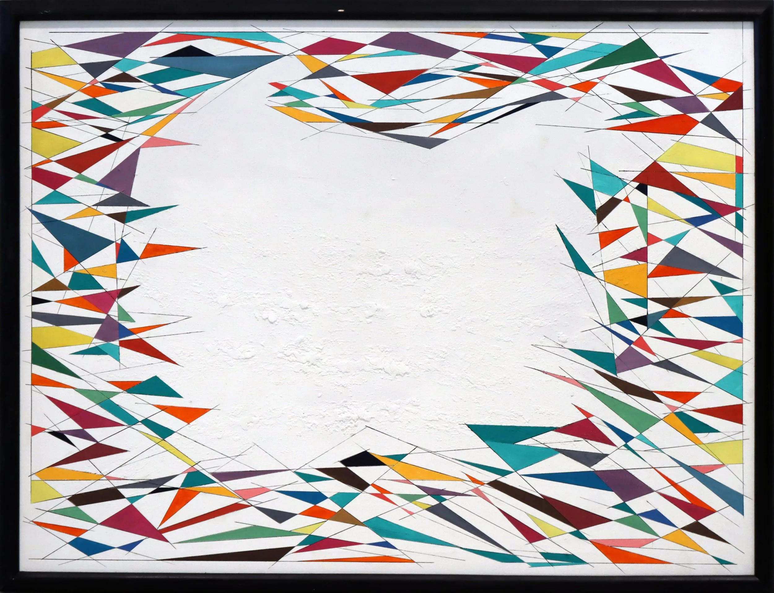 Allan Lorne Hecker.
Falling Star Among Squares, 2023
oil, latex on canvas
48" x 60" 
$3,200