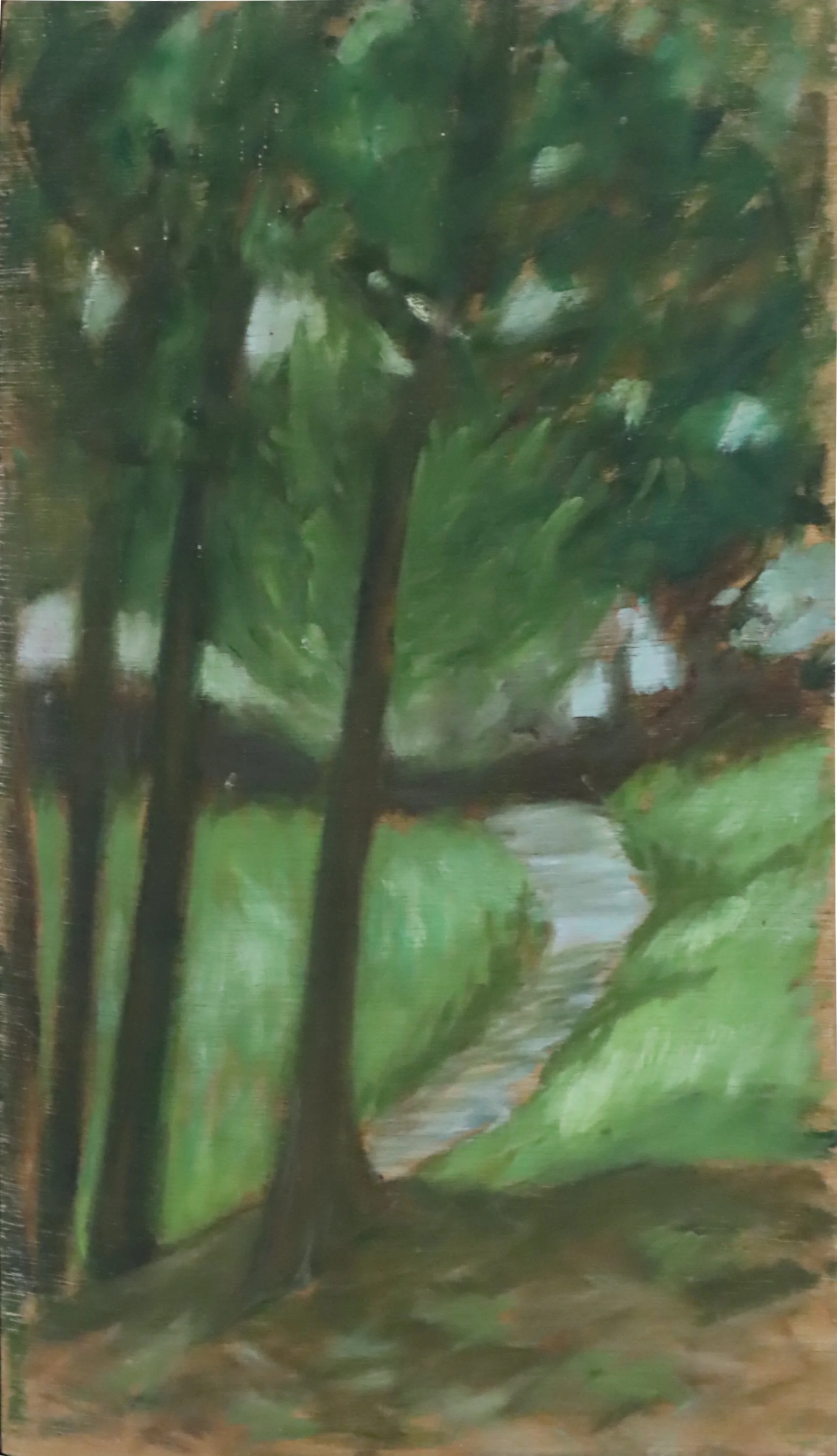 Rae Johnson.
Untitled, 1986
oil on board
9.5" x 16.5"