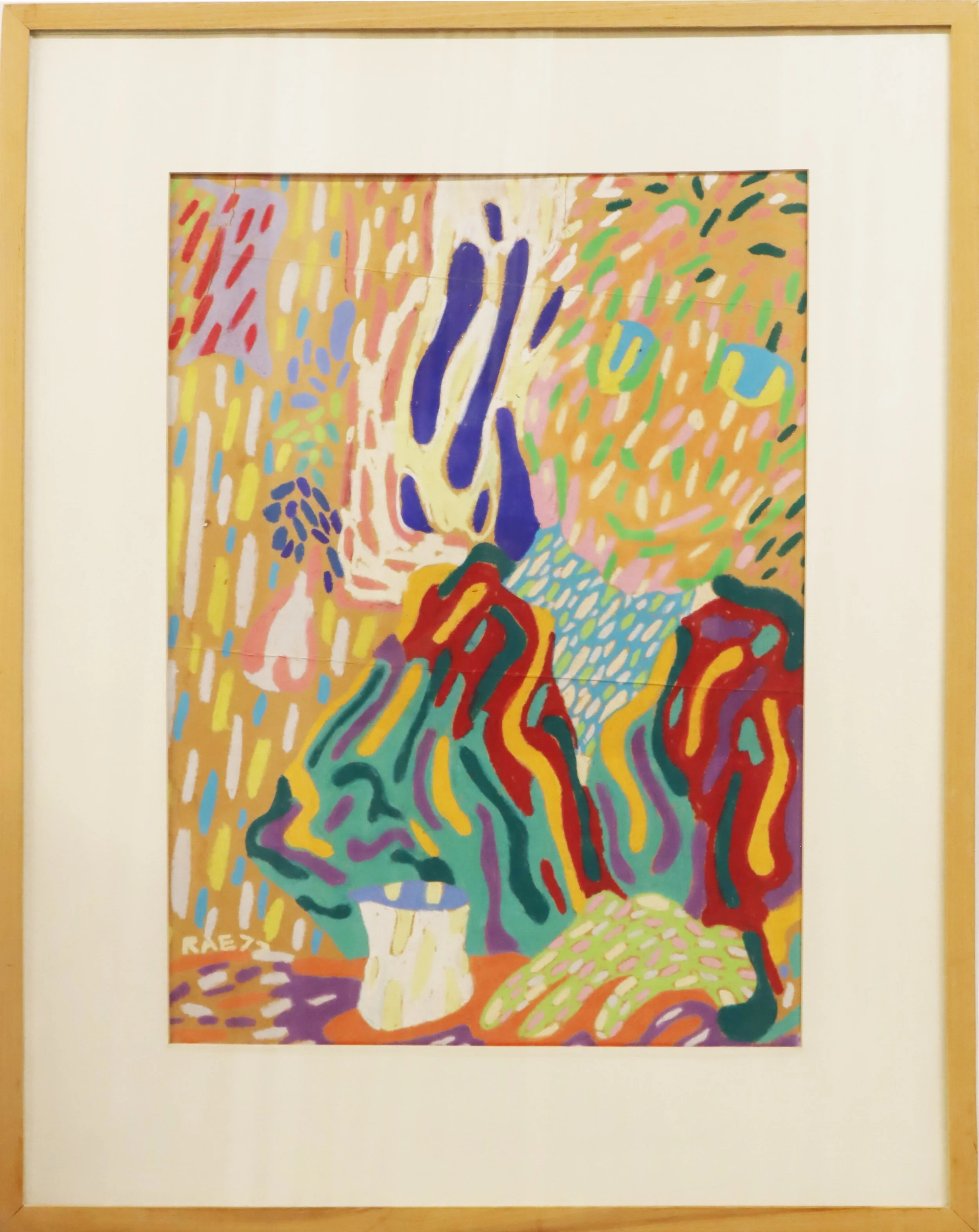 Rae Johnson.
Untitled, 1977
pastel on paper
23.5" x 17"