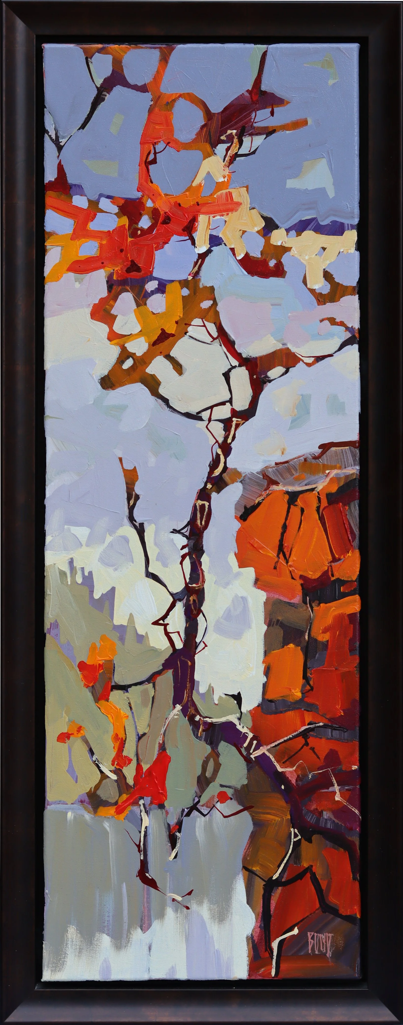 Rick Bond.
Sentinel #2, n.d.
acrylic on canvas
36" x 12"
$2,500