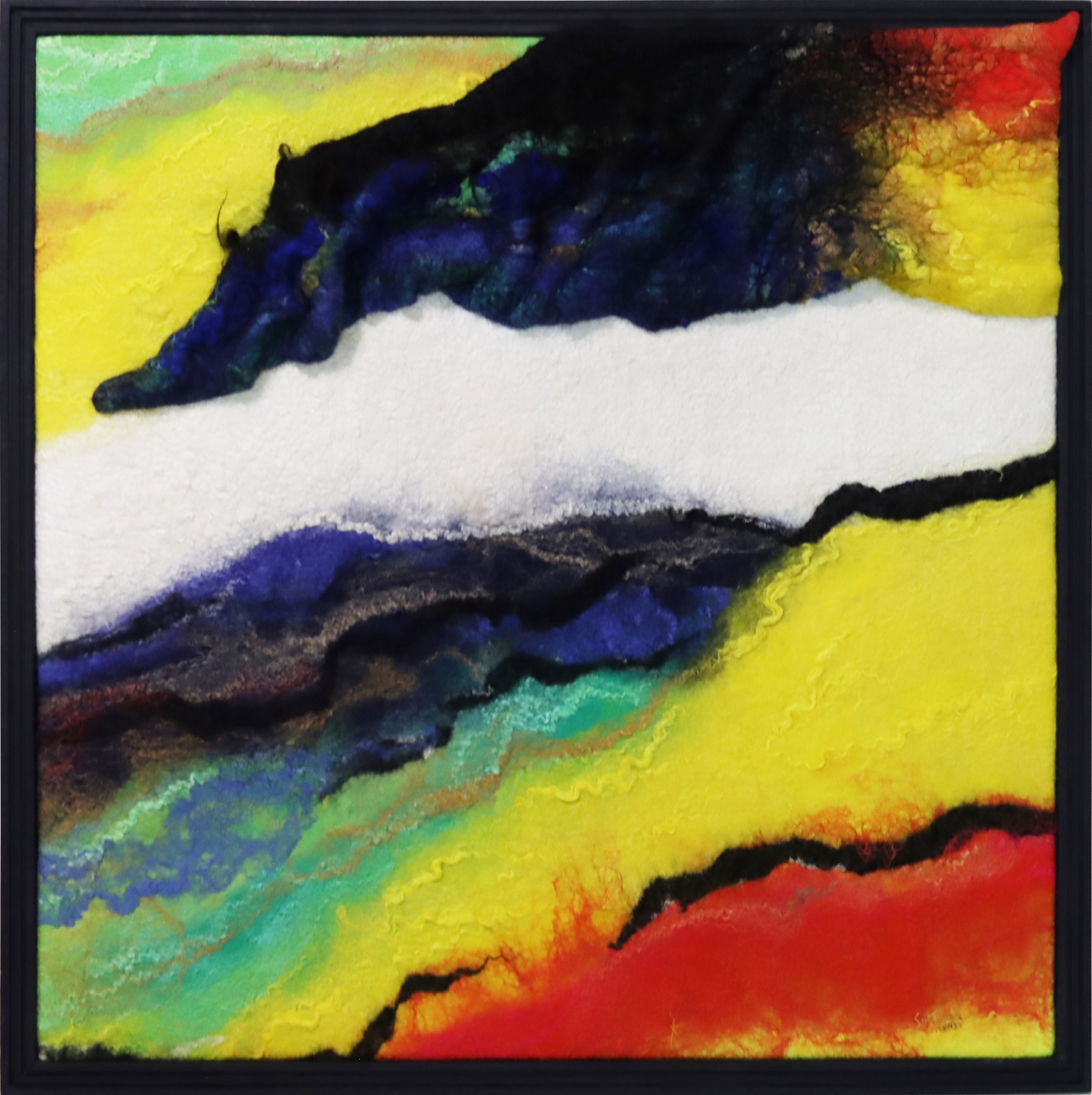 Svetlana Turov.
Abstracción Vívida , 2022
fiber
21" x 21"
$1,150