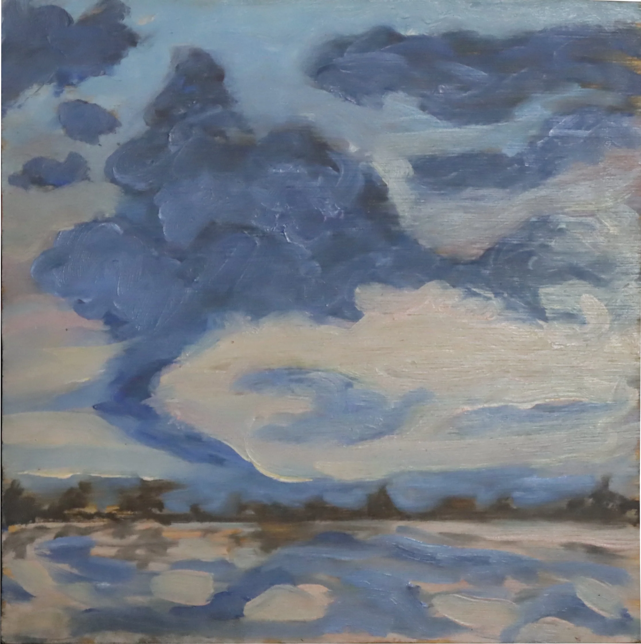 Rae Johnson.
Untitled, 1994
oil on board
11.75" x 12"
