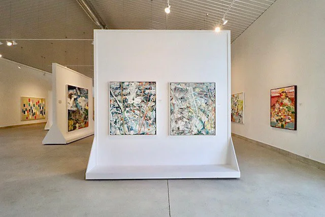 Michael Adamson exhibition shot at the John Mann Gallery