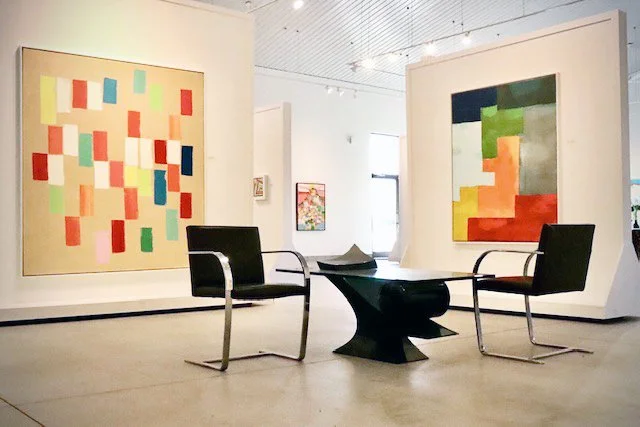 Michael Adamson exhibition shot at the John Mann Gallery