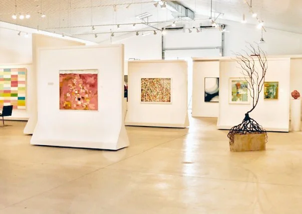 Michael Adamson exhibition shot at the John Mann Gallery