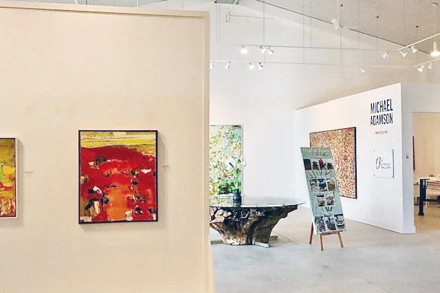 Michael Adamson exhibition shot at the John Mann Gallery