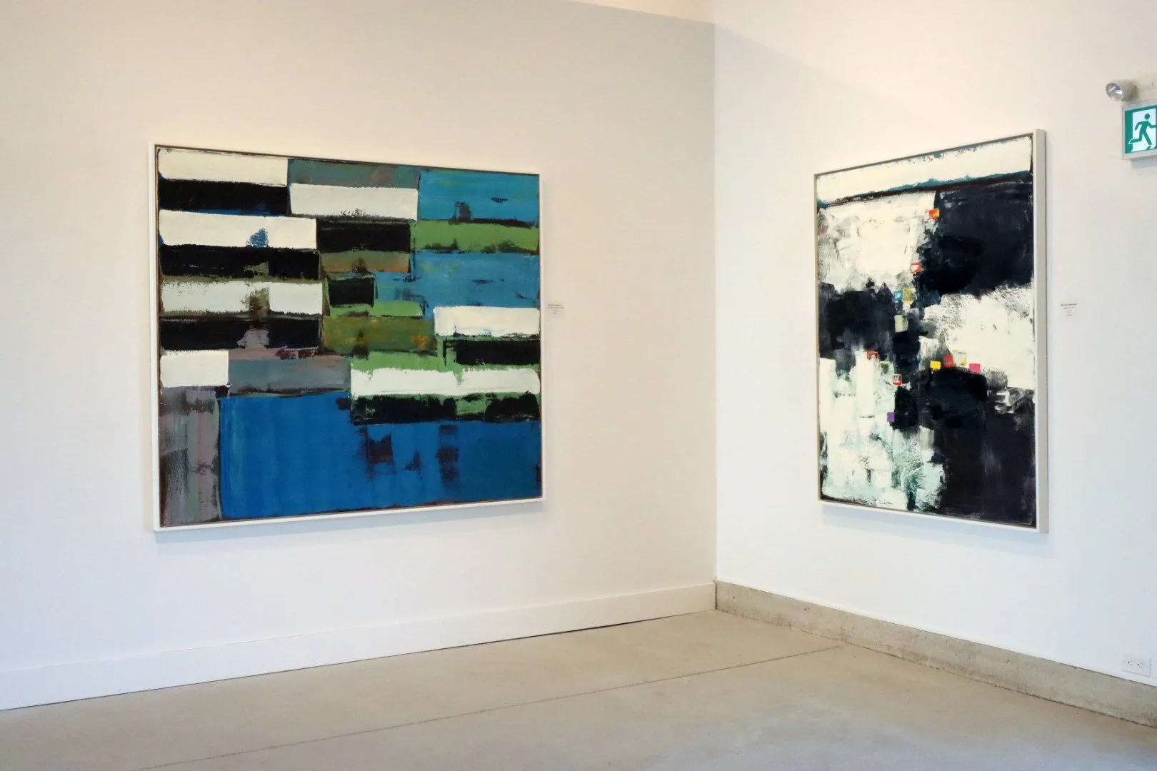 Michael Adamson exhibition shot at the John Mann Gallery