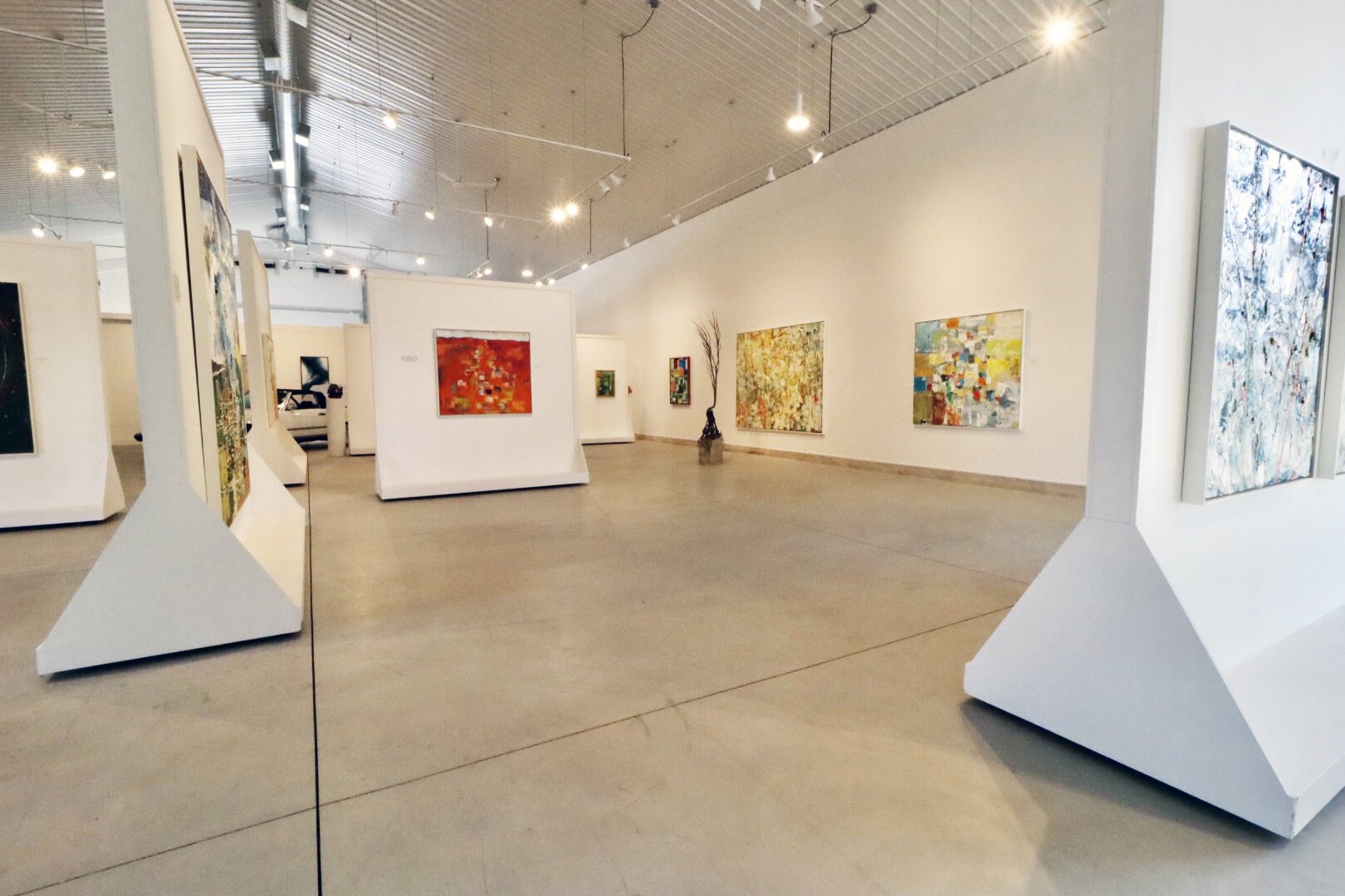 Michael Adamson exhibition shot at the John Mann Gallery