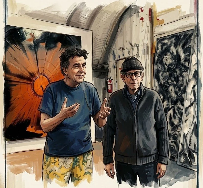 A Dialogue in Abstraction: Joseph Drapell and Henry Saxe