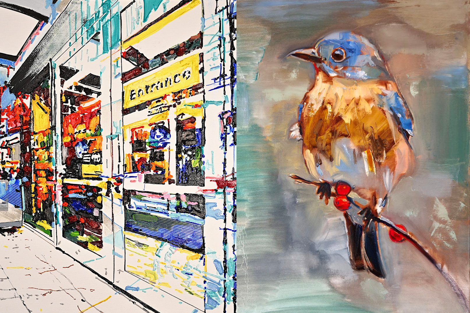 PRESS RELEASE: Negotiated Presence - Constructing Space Through Paint