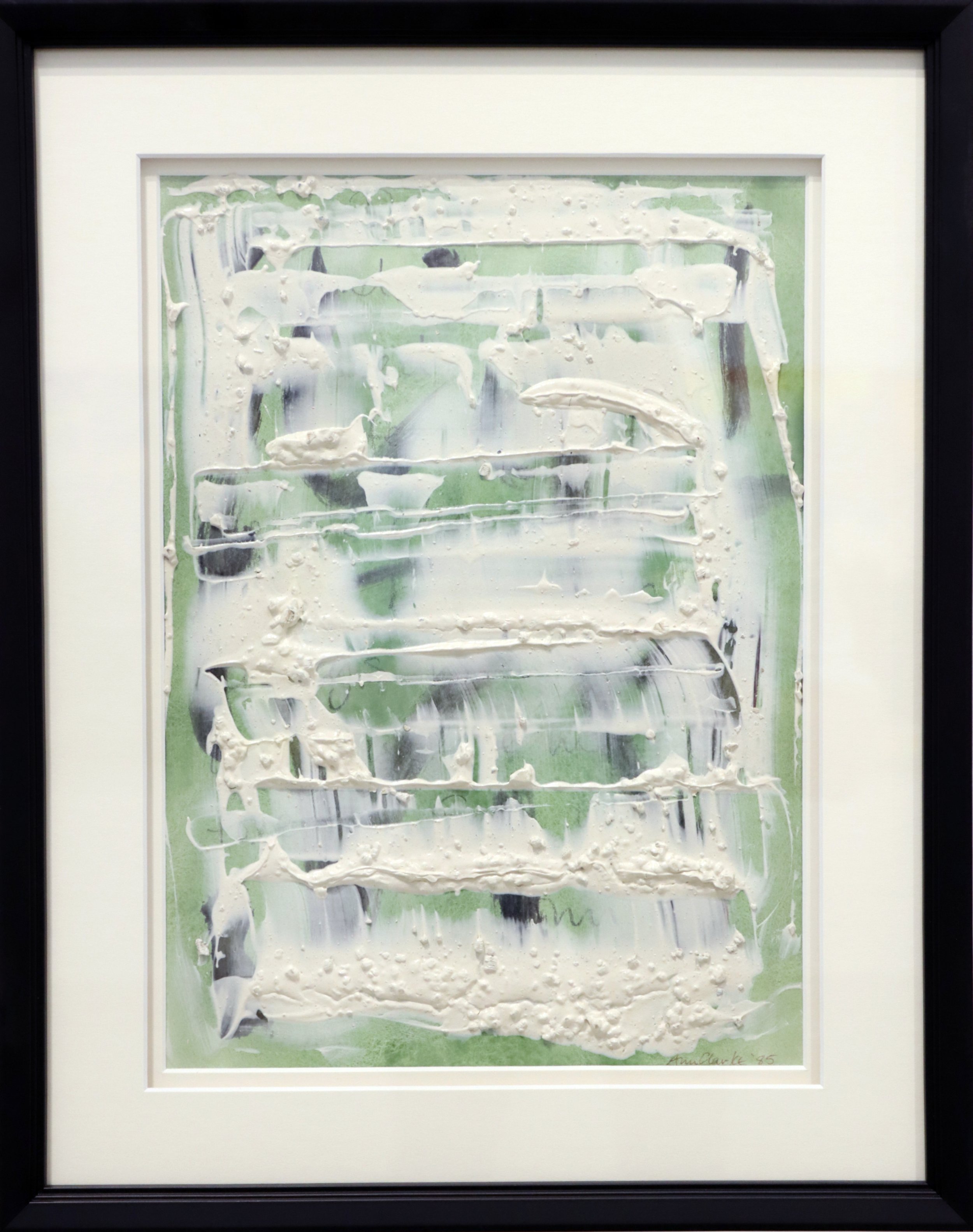 Ann Clarke.
Untitled, 1985
work on paper (framed)
14" x 10"
$1,200