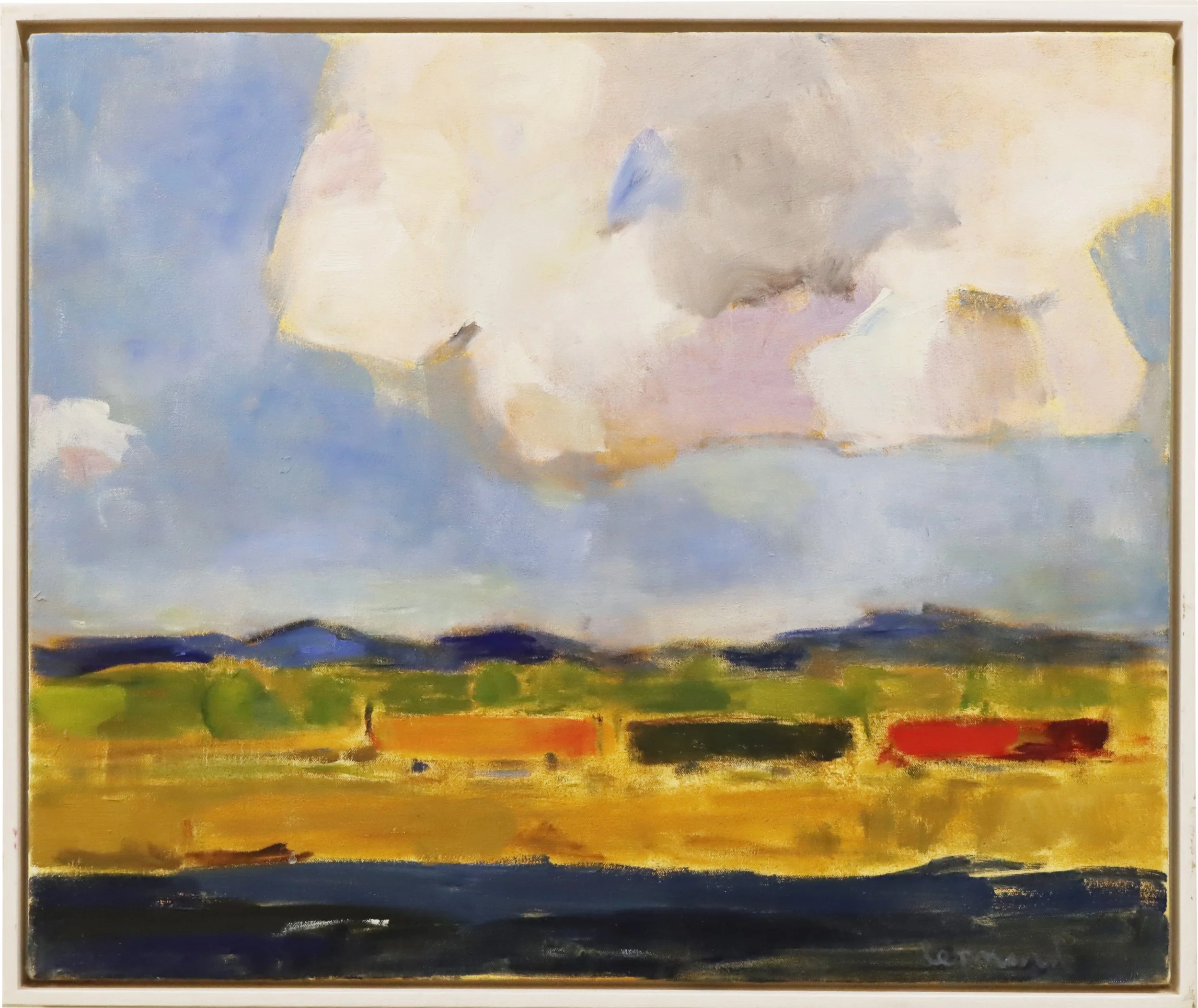 John Lennard.
Untitled, n.d.
acrylic on canvas
20" x 24"