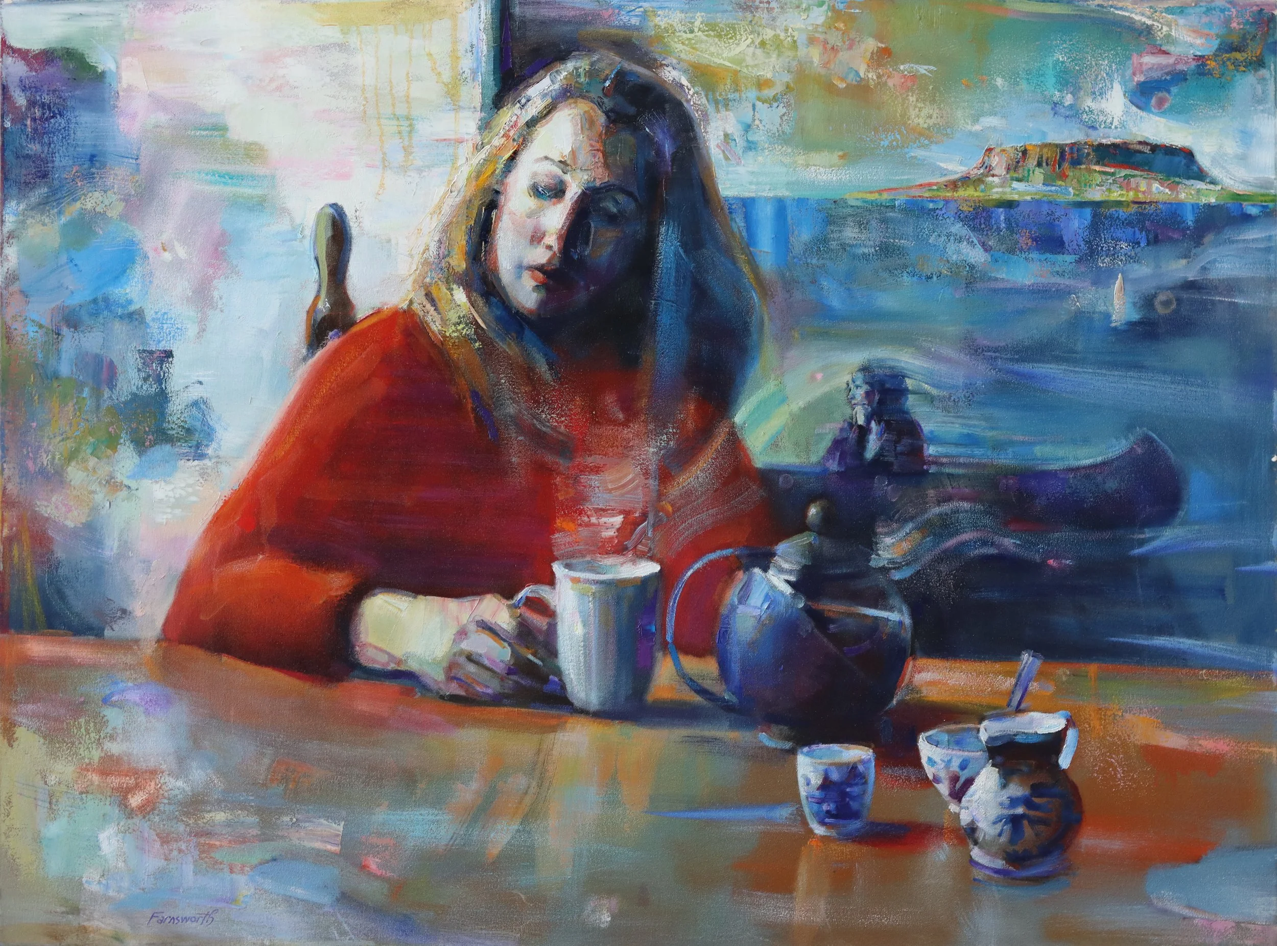 Geoff Farnsworth
Blue Willow, 2008
oil on canvas
34" x 46"
$4,200