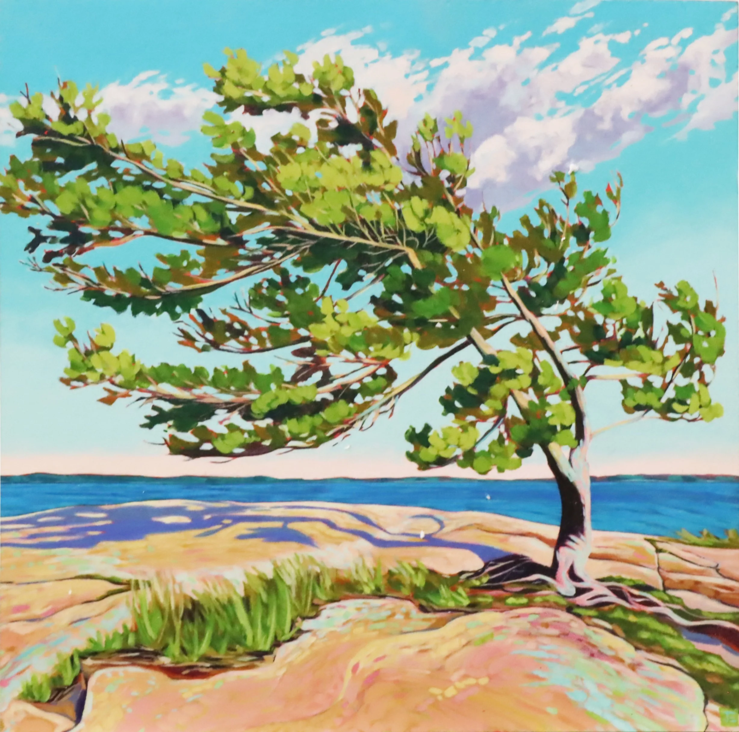 Jennifer Elliotson
The Tree, n.d.
print on board
8" x 8"