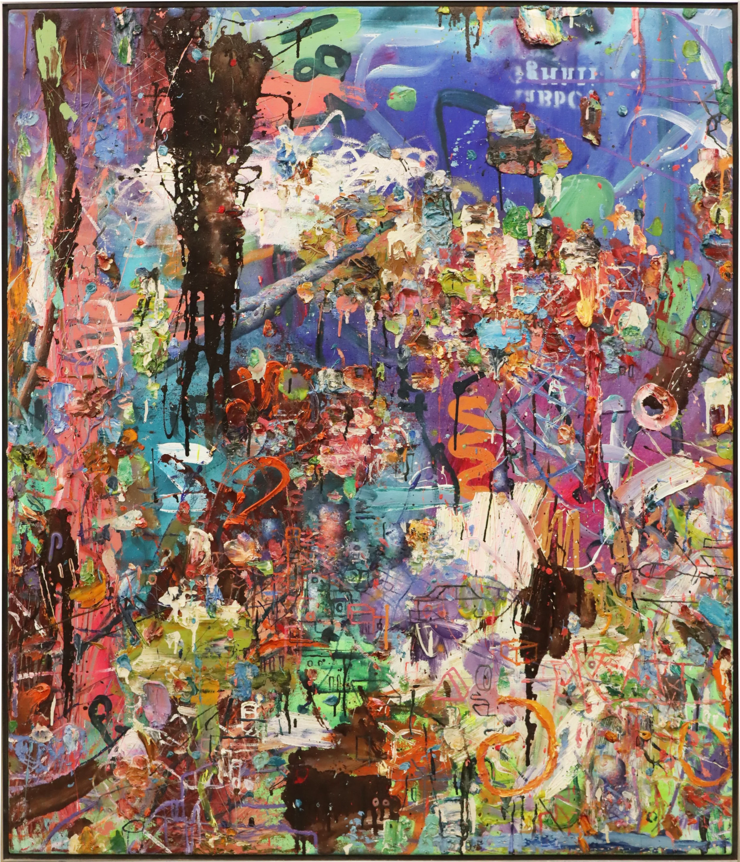 Christopher Knights.
Fulcrum, 2016
oil, acrylic on canvas
45.5" x 53.5"