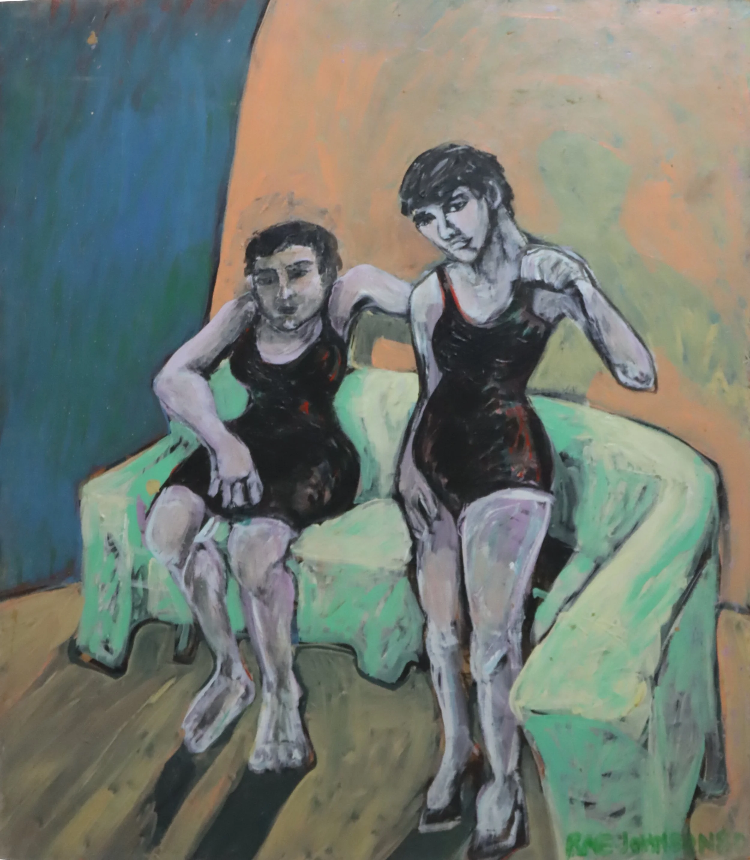 Rae Johnson.
Untitled, 1980
oil on board
23" x 26"