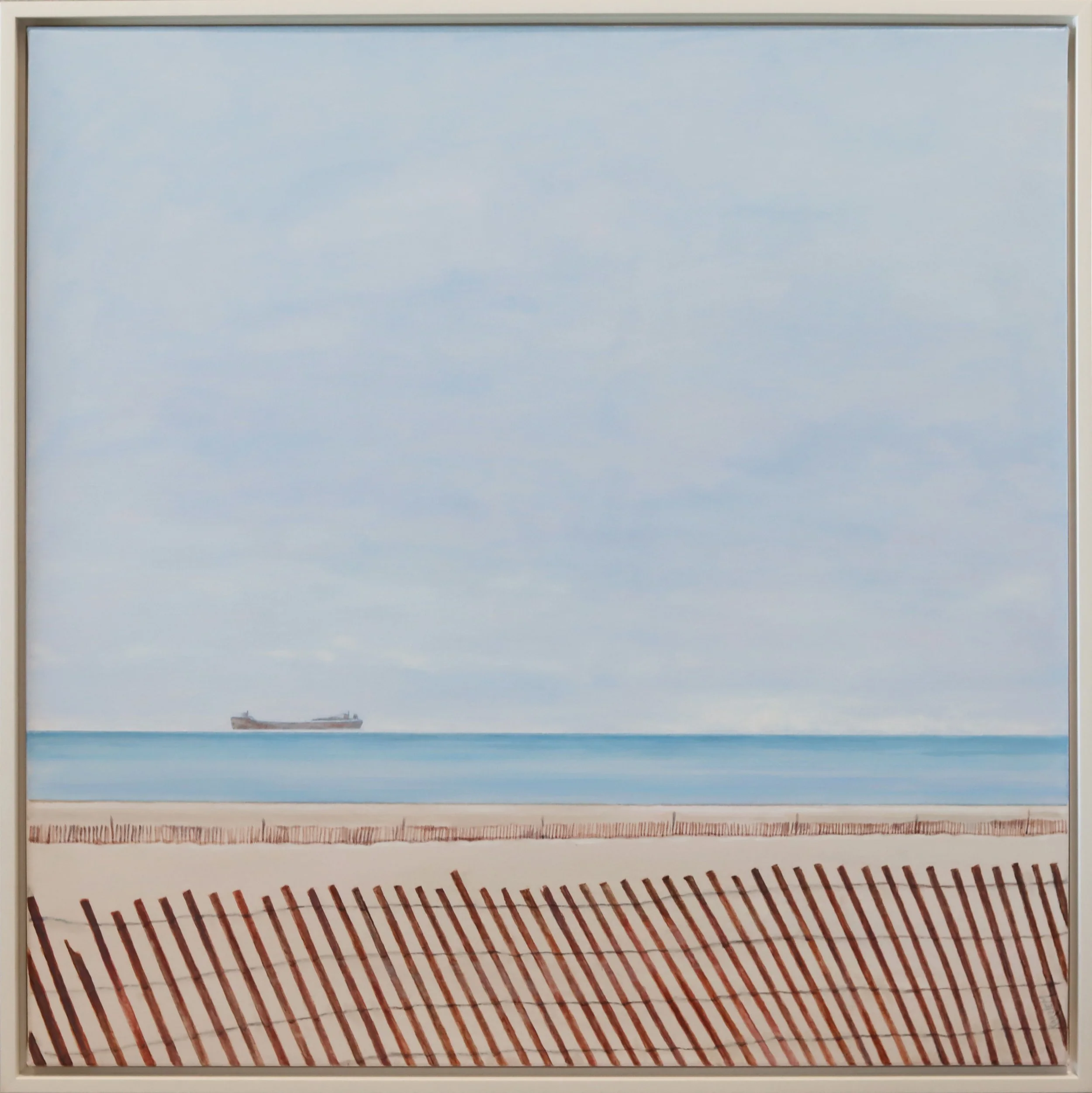 Karole Marois.
Phantom Ship, 2026
acrylic on canvas
30" x 30"
$2,700