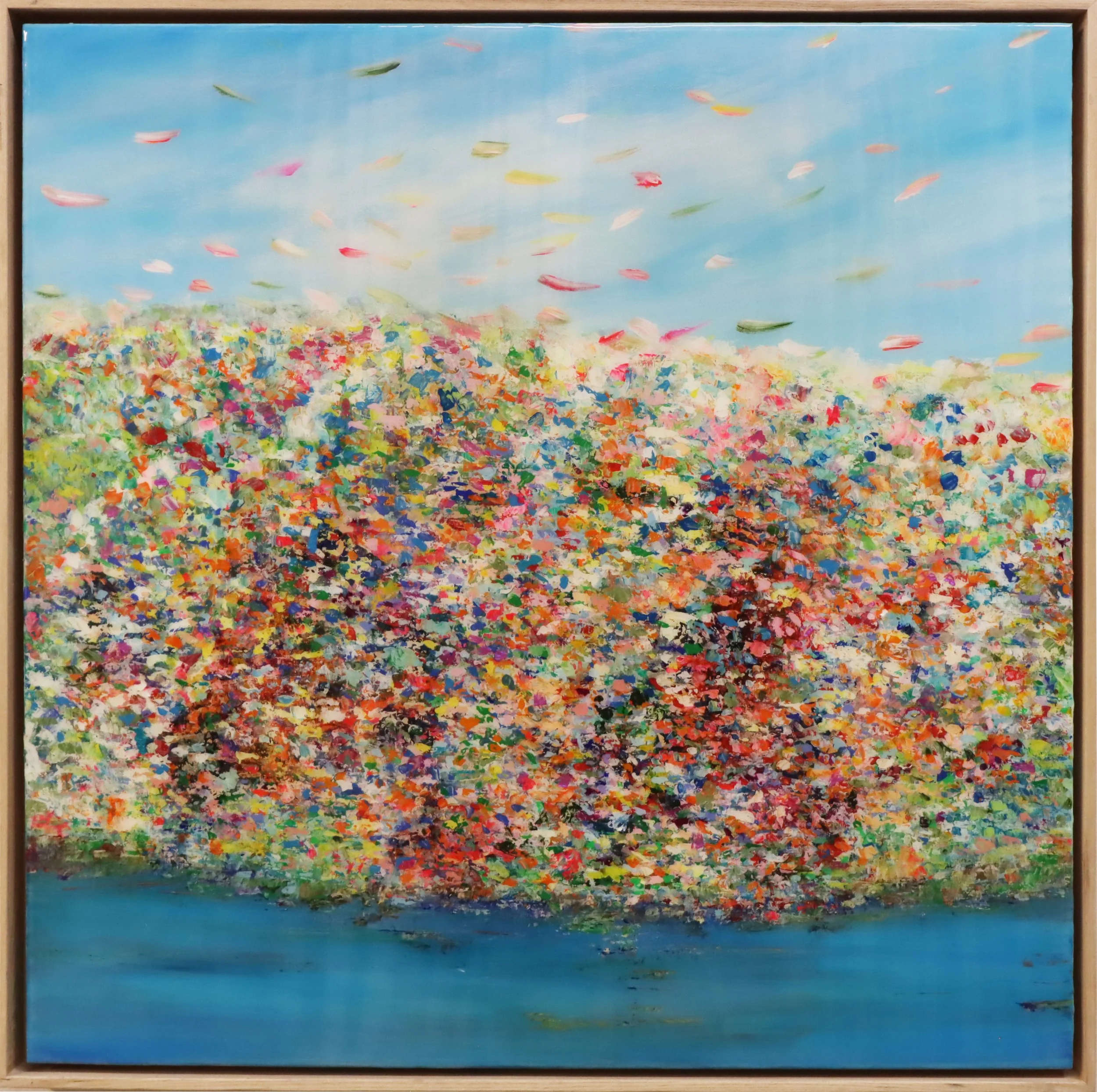 Lorena Dew.
You are the Sky, 2023
acrylic on panel
30" x 30"