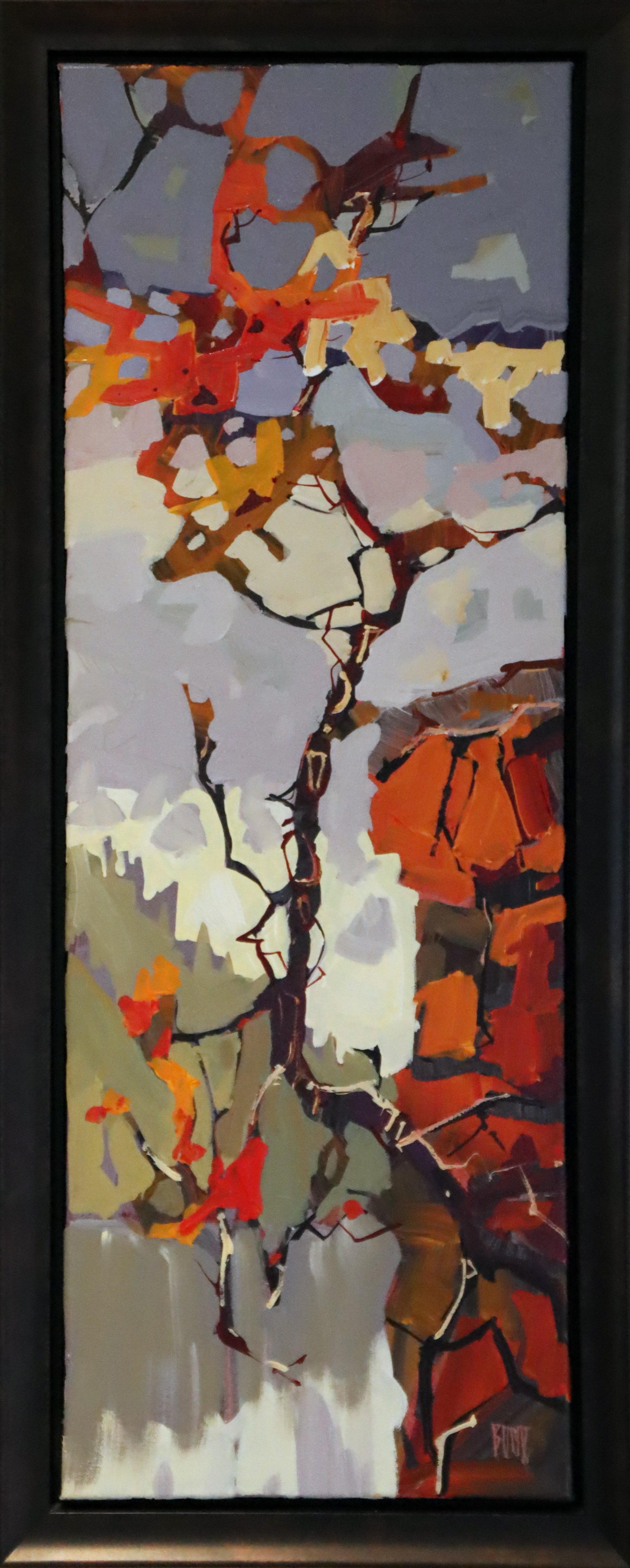 Rick Bond
Sentinel #2, n.d.
acrylic on canvas
36" x 12"