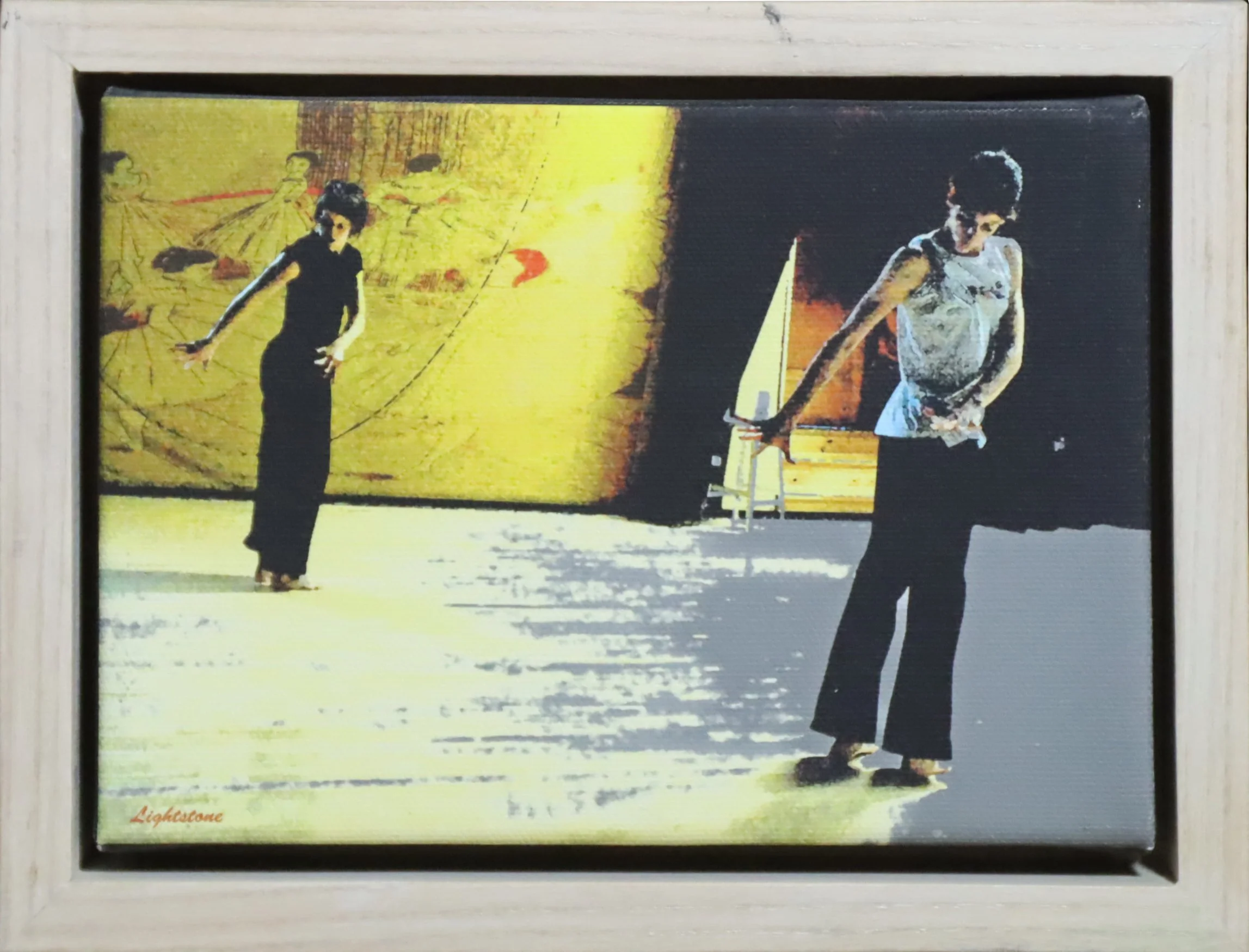 Marilyn Lightstone.
Untitled, n.d
photoprint on canvas
5" x 7"