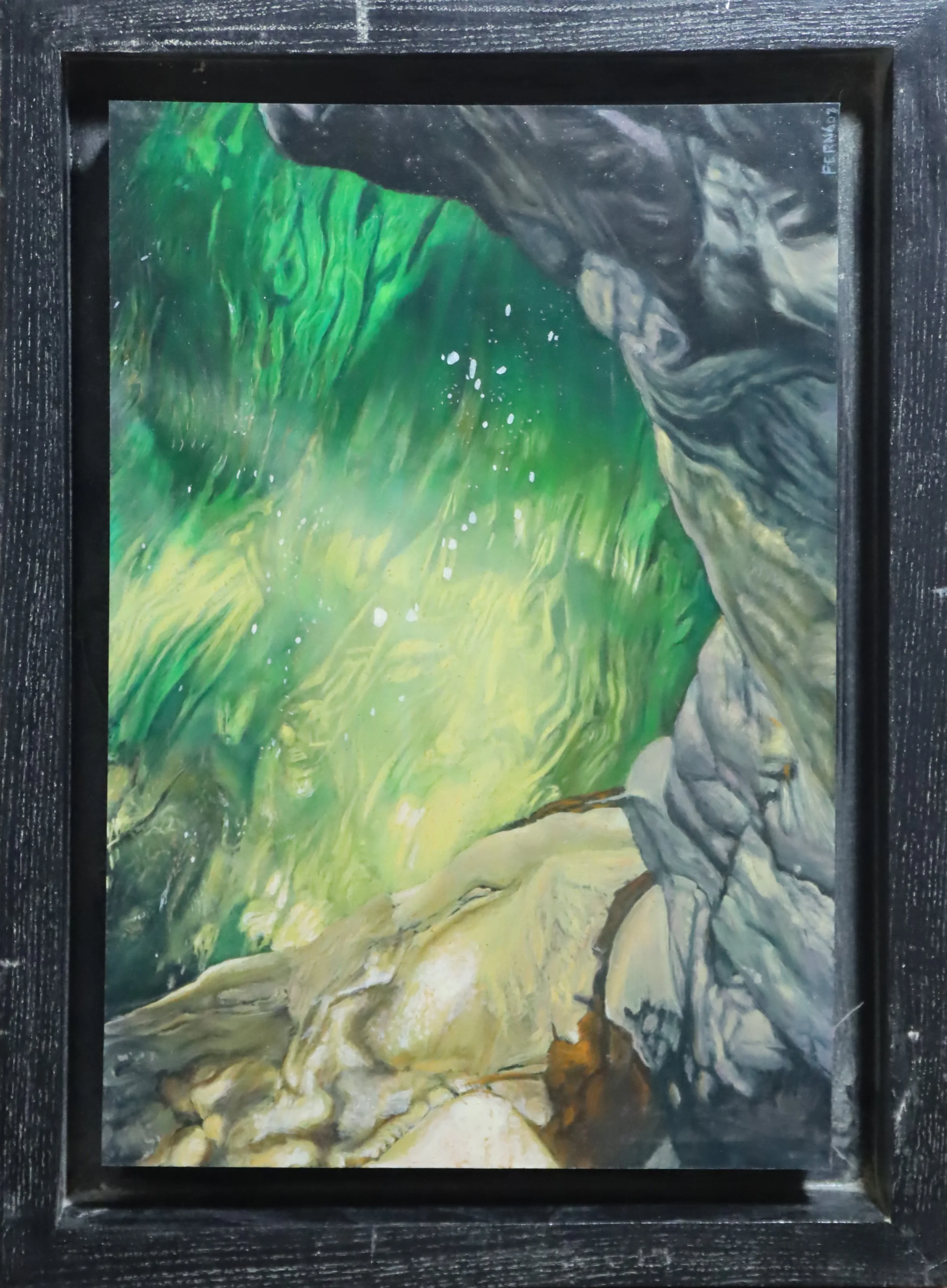 Frank Perna.
Untitled, n.d.
work on paper on board
9 3/8" x 14 1/8"