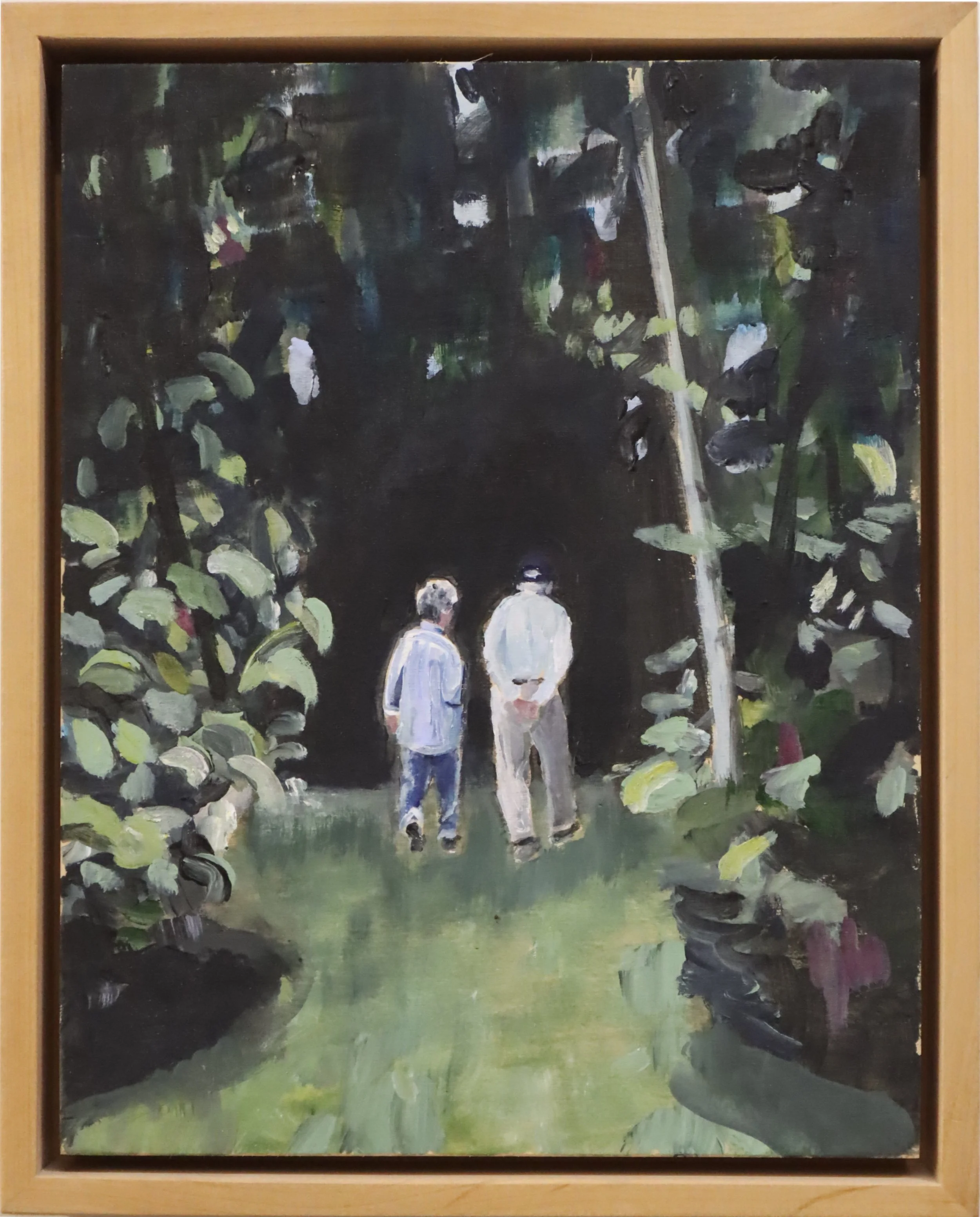Nancy Friedland.
Portrait of Laurie and Phil in another 25 years, n.d.
acrylic on board
14" x 11"
