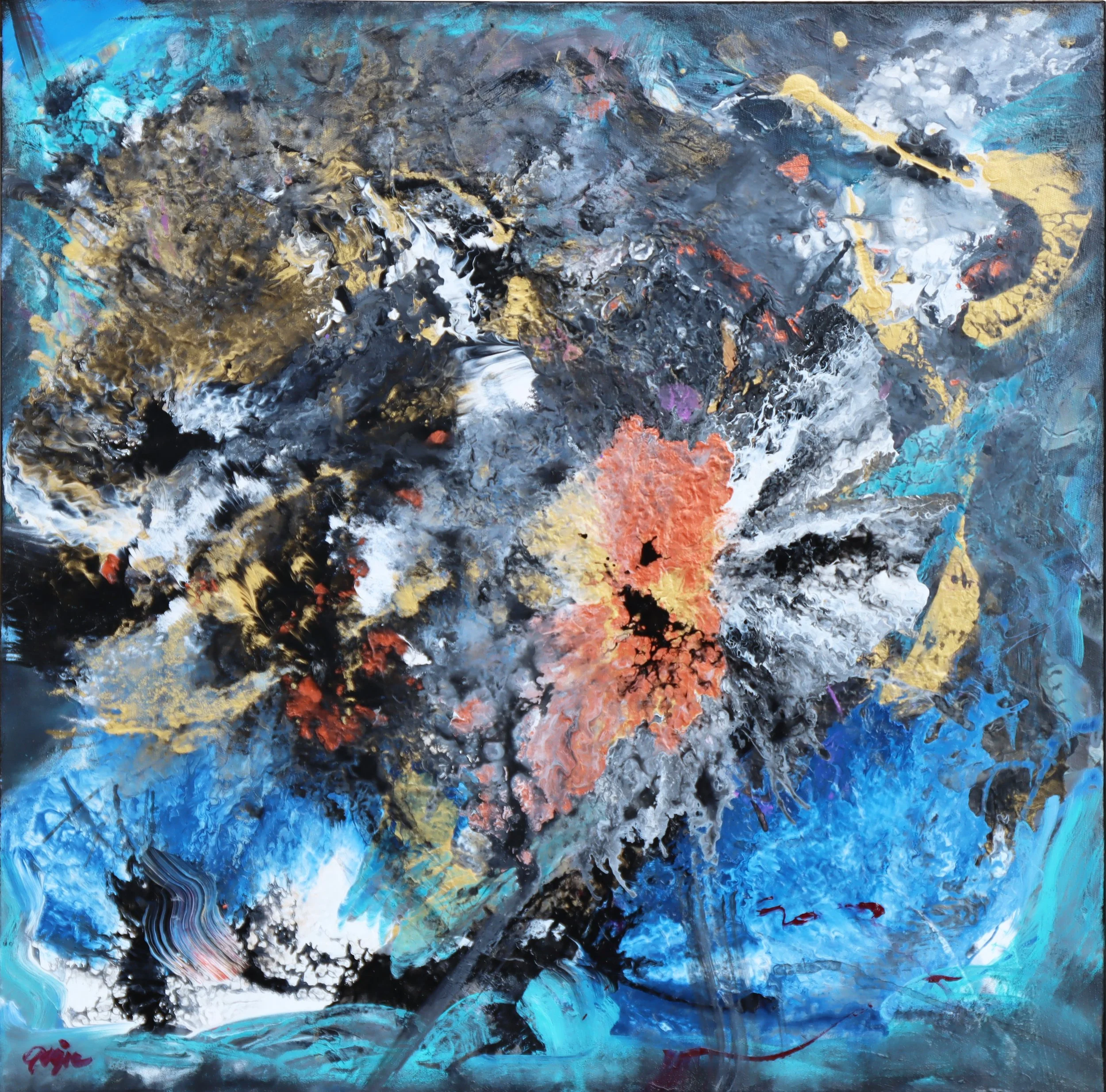 Patricia Gagic.
What we Hold For Others, 2026
acrylic on canvas
24" x 24"
$3,000