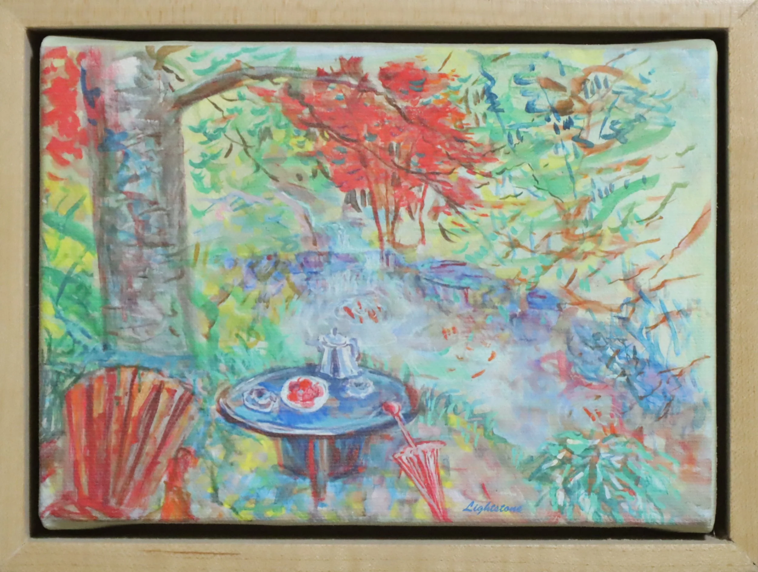 Marilyn Lightstone.
untitled, n.d.
reproduction printed on canvas
5" x 7"
