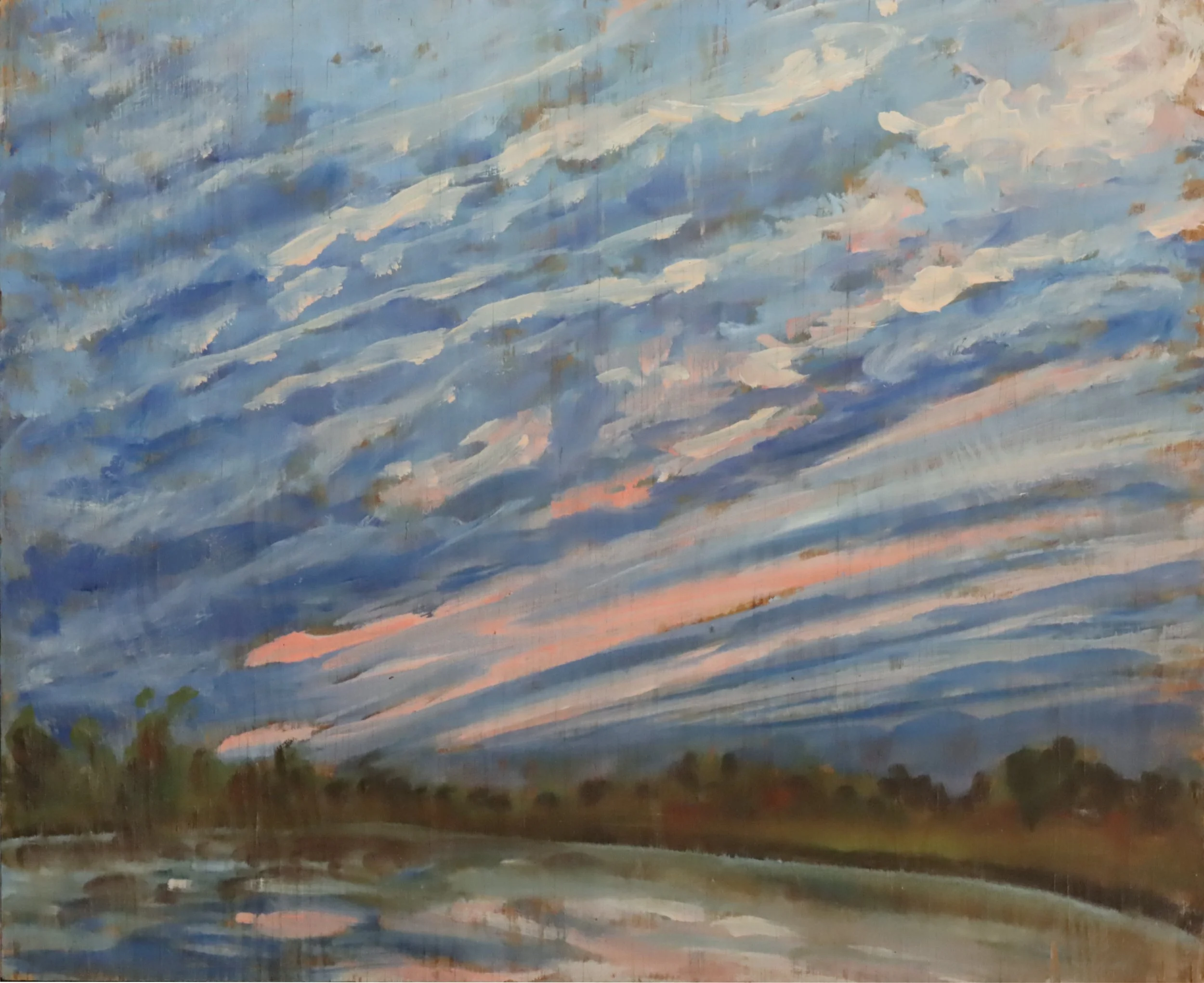 Rae Johnson.
Untitled, 1988-90
oil on board
22" x 23"