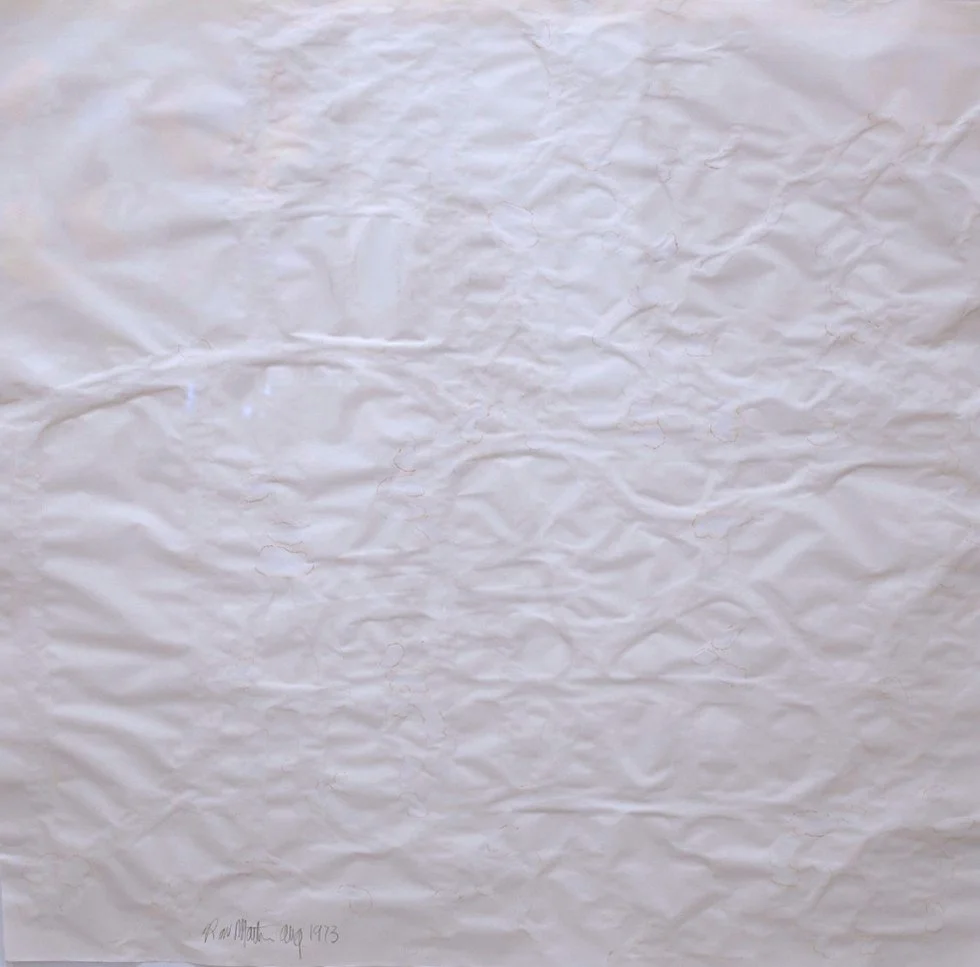 Ron Martin.
Water on Paper #7, 1973
Framed under glass
49" x 49"