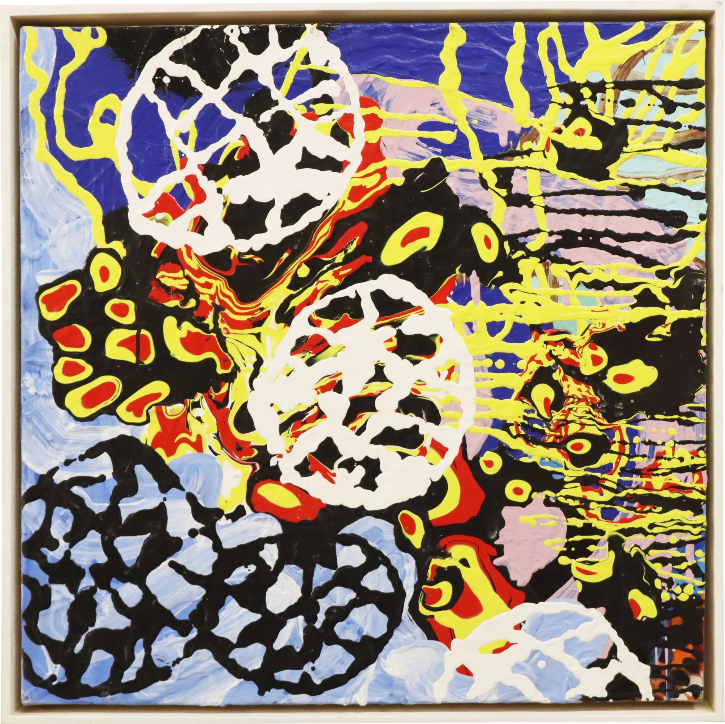 Sheila Gregory.
Snowshoe, 1997
acrylic on canvas
24" x 24"