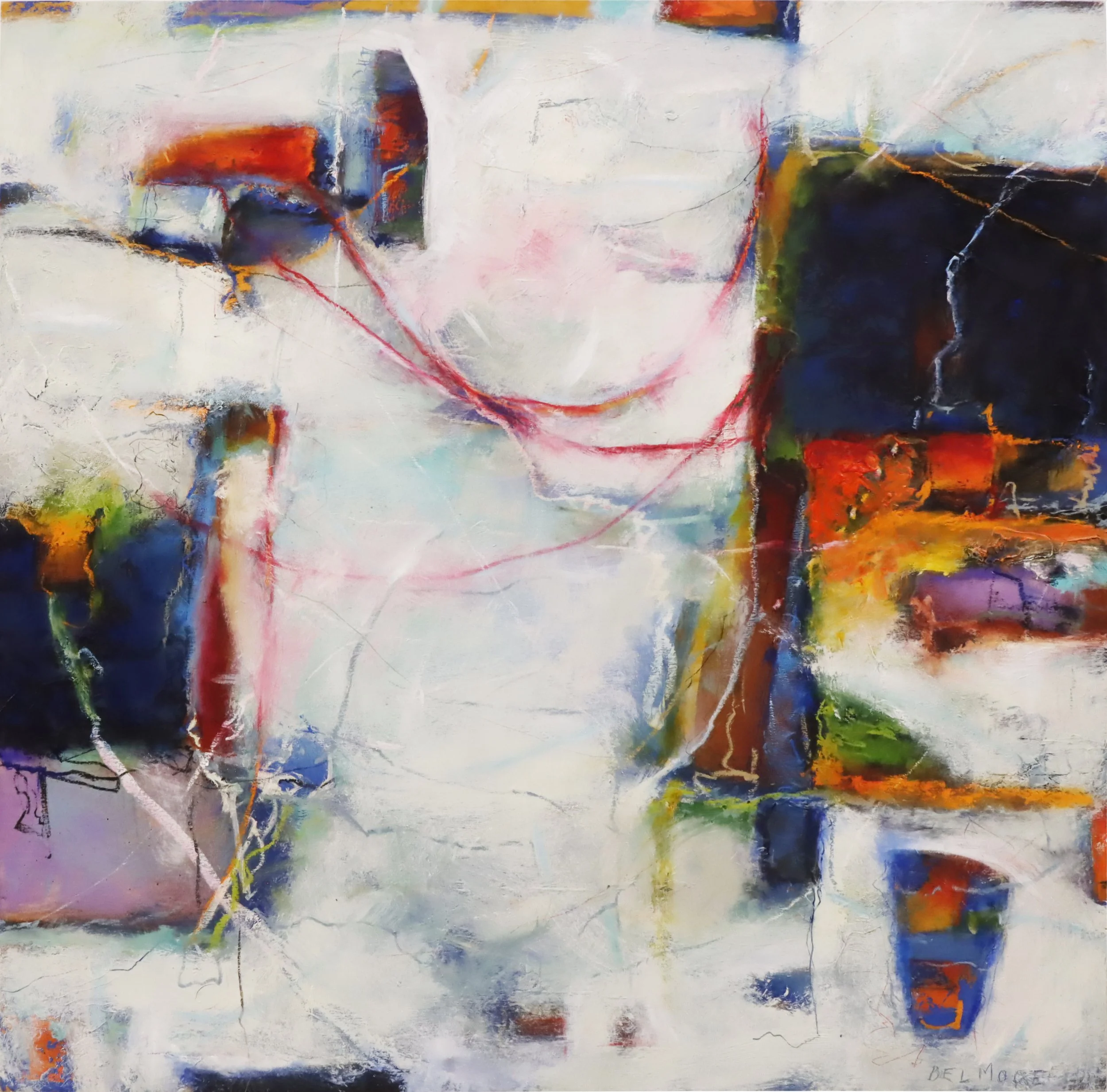 Jay Belmore.
Gold Fish, 2026
oil on canvas
36" x 36"