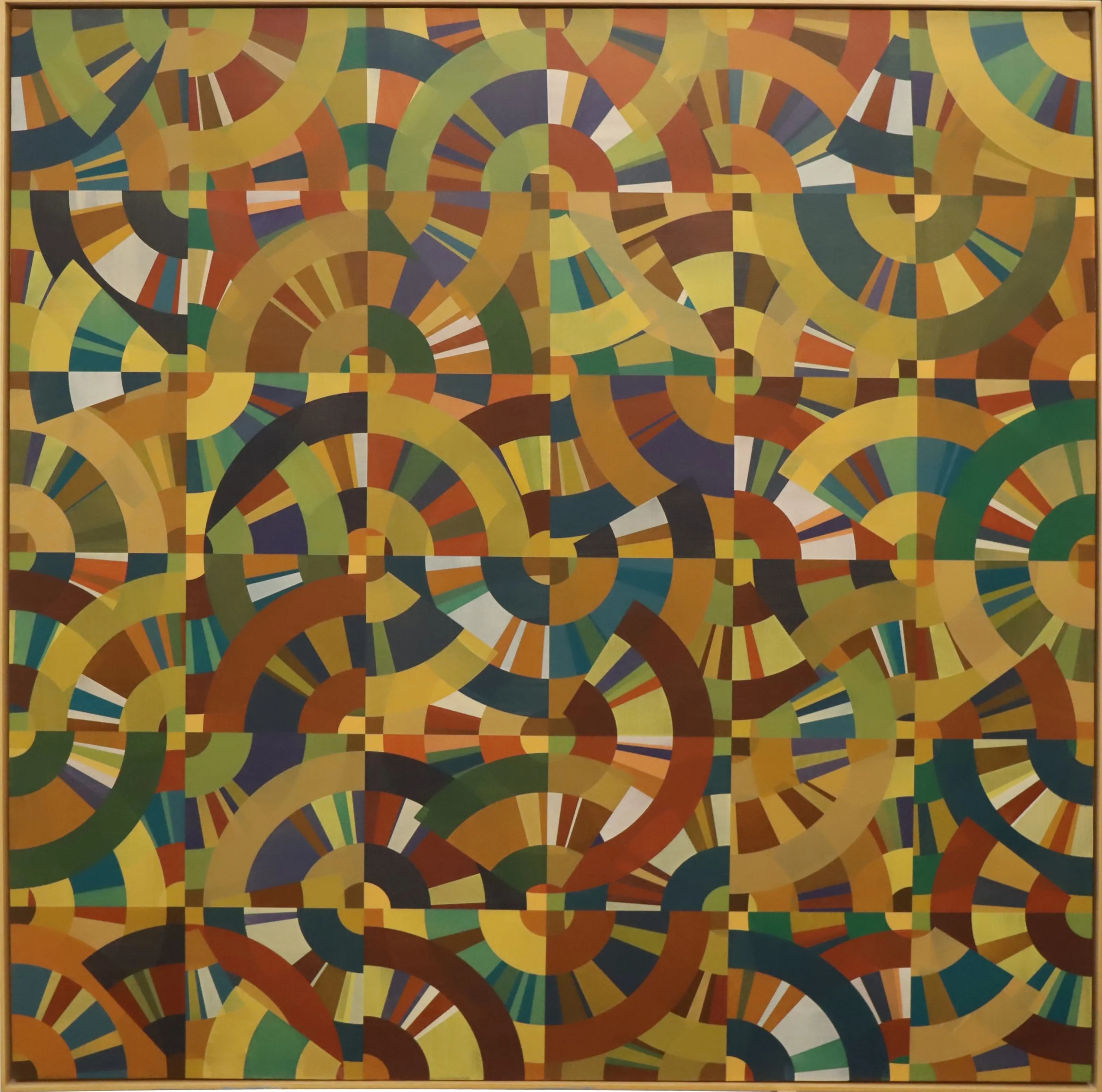 Scott Johnson. 
Tearler, 2018
acrylic on canvas
60" x 60"