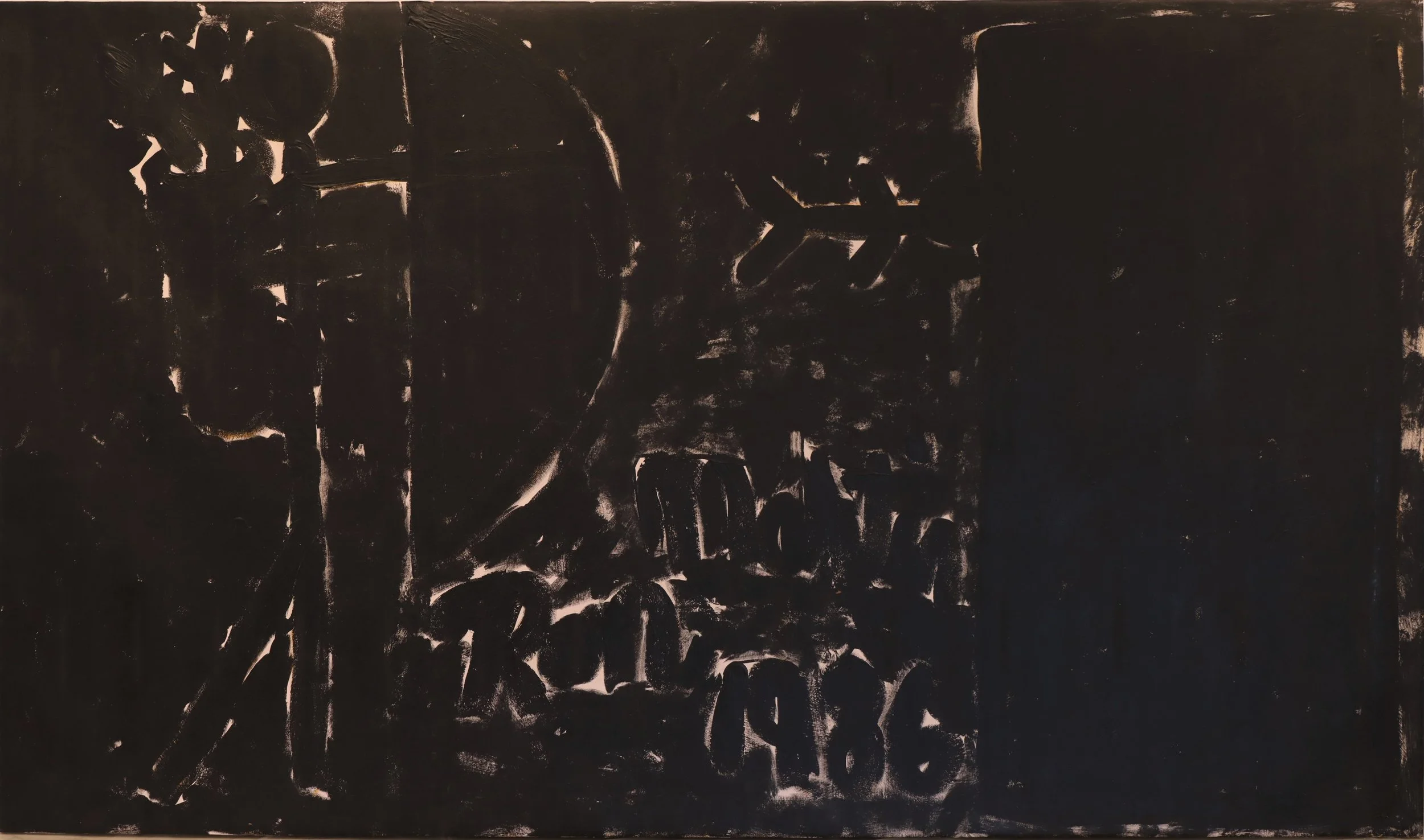 Ron Martin.
Untitled, 1986
acrylic on canvas
84" x 142.5"
POR