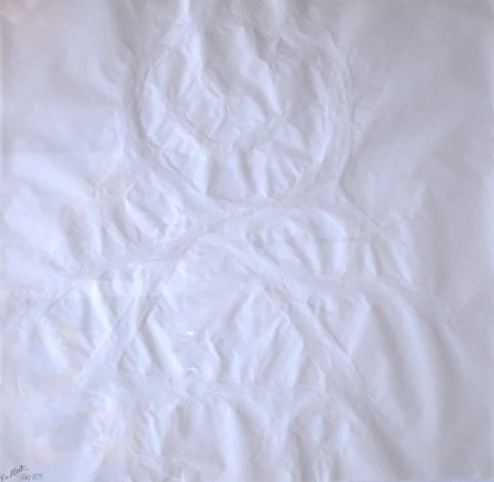 Ron Martin.
Water on Paper, 1973
Framed under glass
49" x 49"