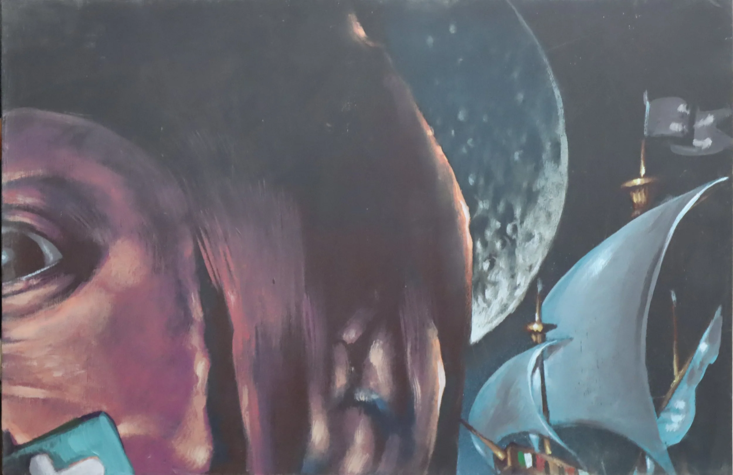 Juan Carlos Noria.
Dixon 2 of 4, 2016
acrylic on board