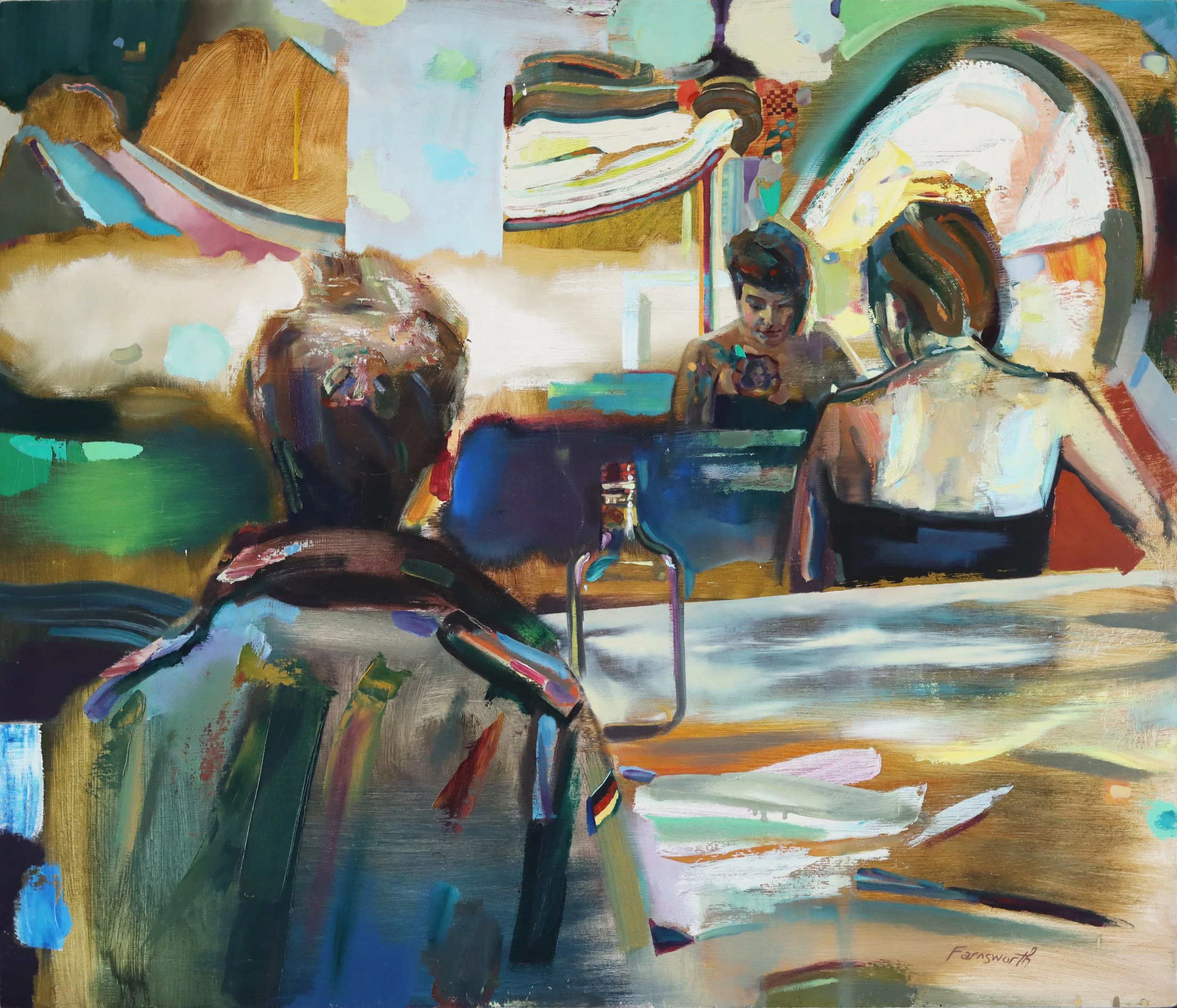 Geoff Farnsworth
Fireball, 2011
oil on panel
36" x 42"
$4,000