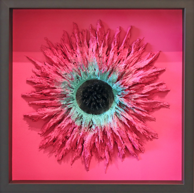 Alex Chorny.
Untitled, 2024 (24-033)
magnetized mixed media on wood panel
19.75" x 19.75"
$2,000