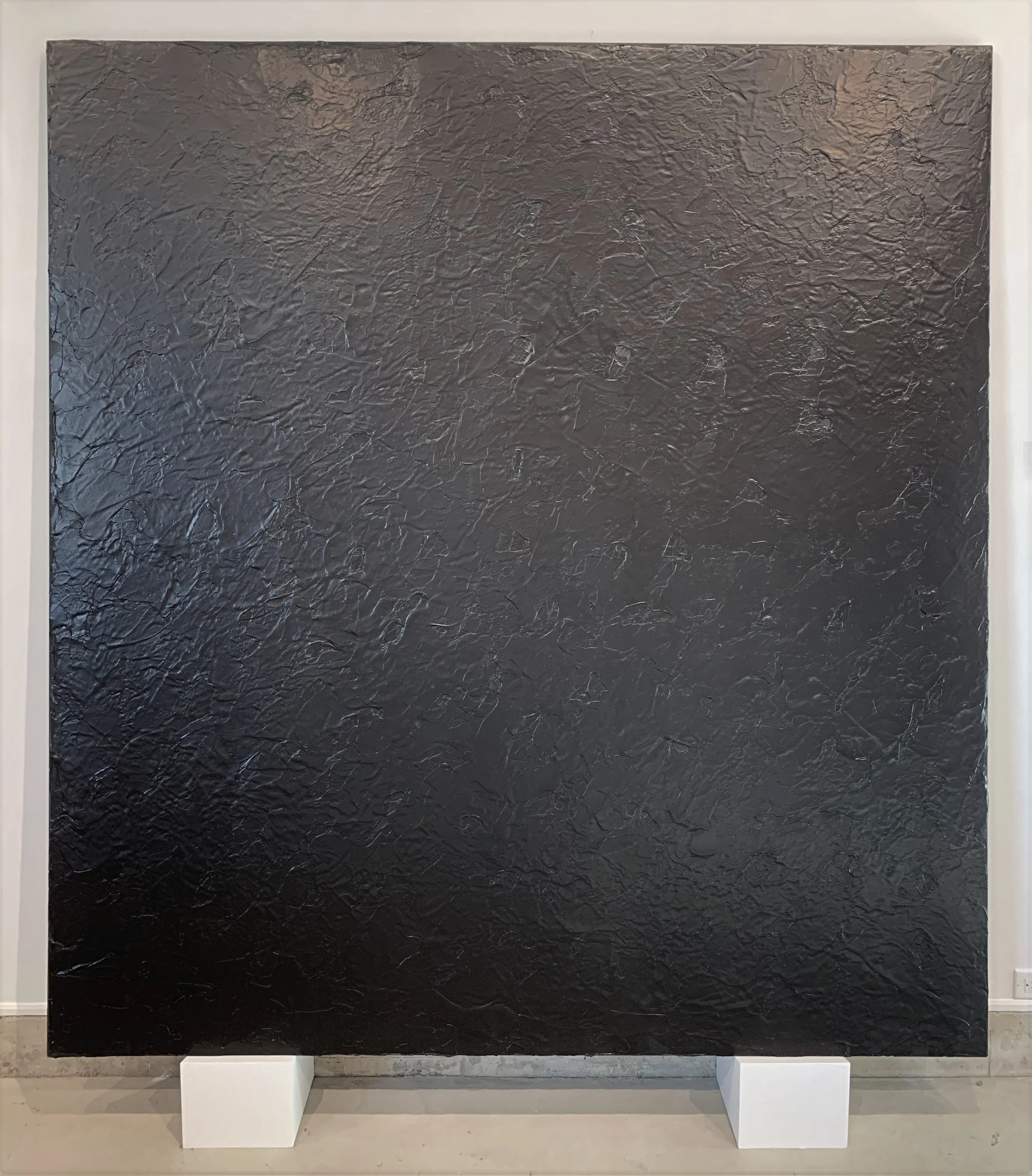 Ron Martin. 
First Mass #1, March 1978 
acrylic on canvas 
96" x 73"