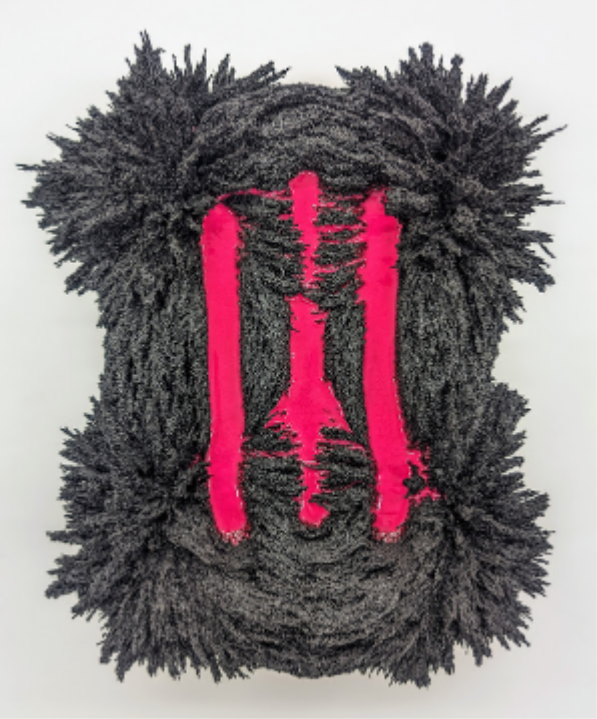 Alex Chorny.
Untitled, 2024 (24-013)
magnetized mixed media on wood panel
17" x 15"
$1,200