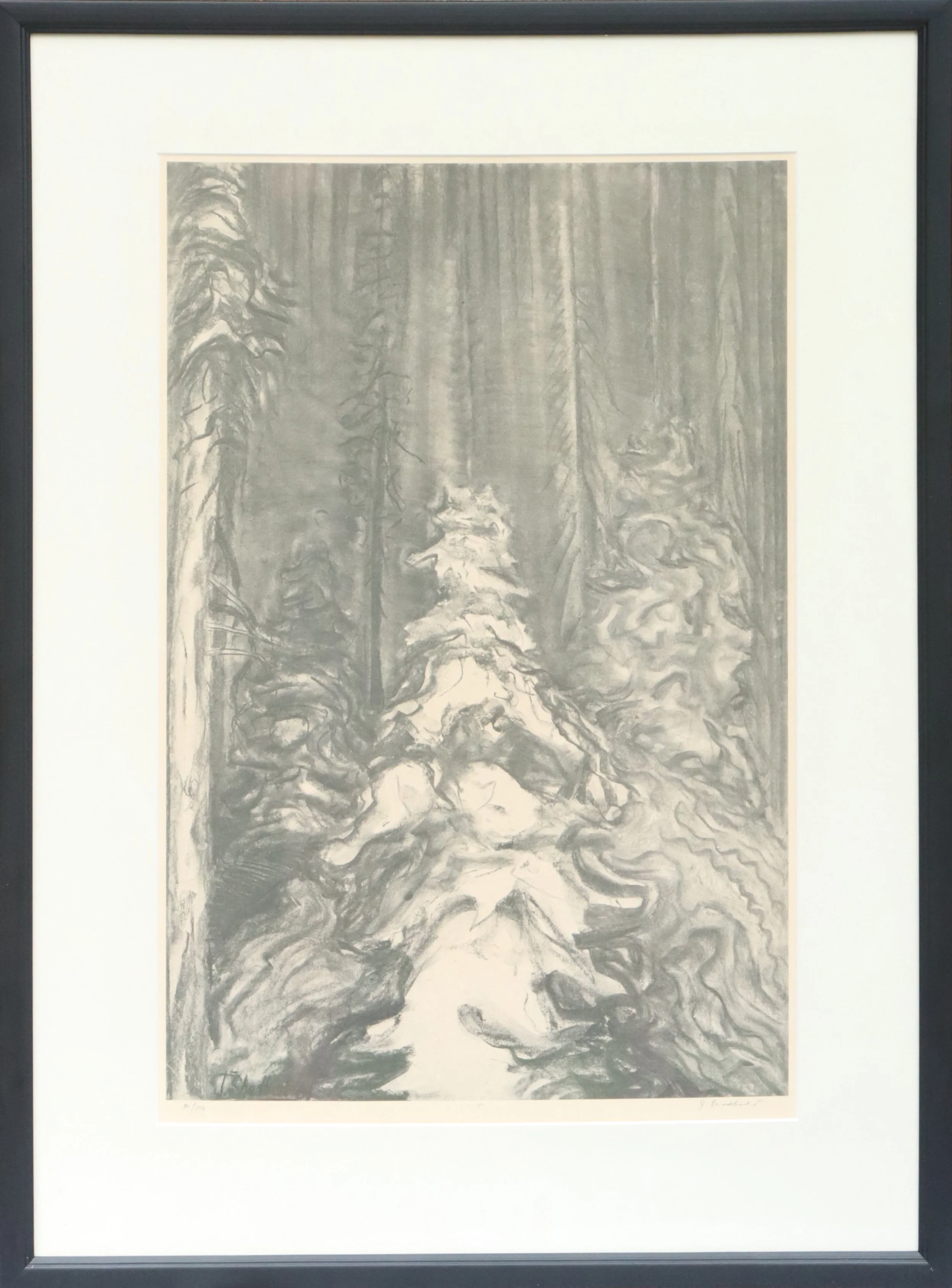 Jack Shadbolt.
Hornby Suite #5, 1968-69
Lithograph print 50/150
22" x 14.5"