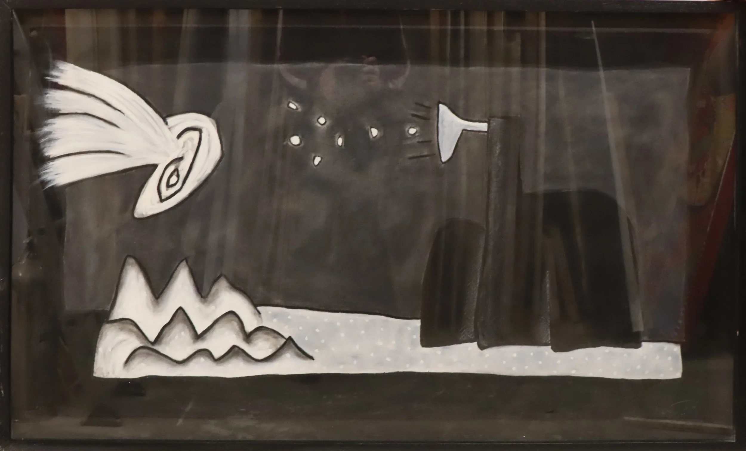 Tony Calzetta.
Untitled, n.d.
work on paper
27.5" x 48"
