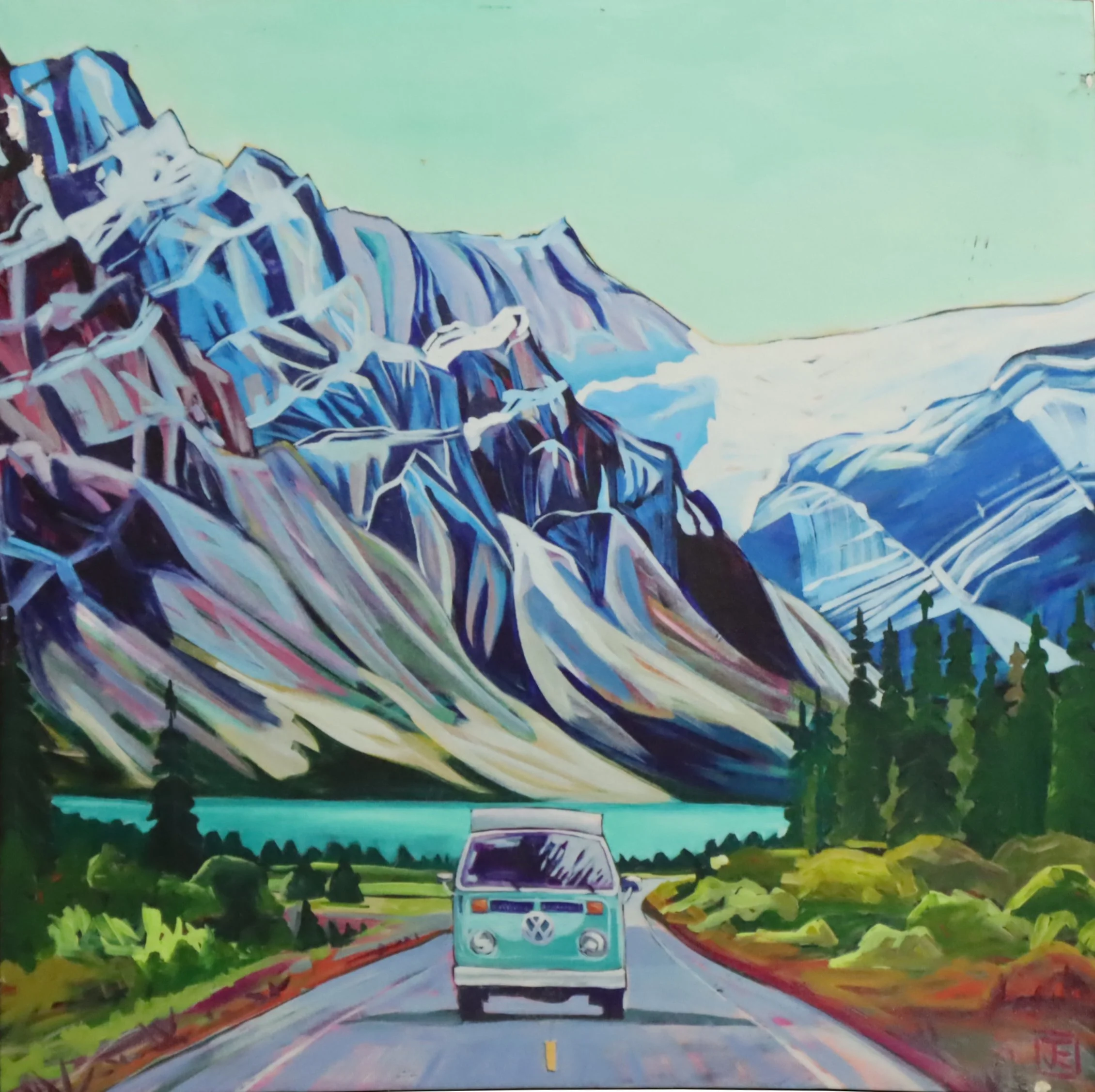Jennifer Elliotson.
Destination TBD, n.d.
Transfer print mounted on board
8" x 8"